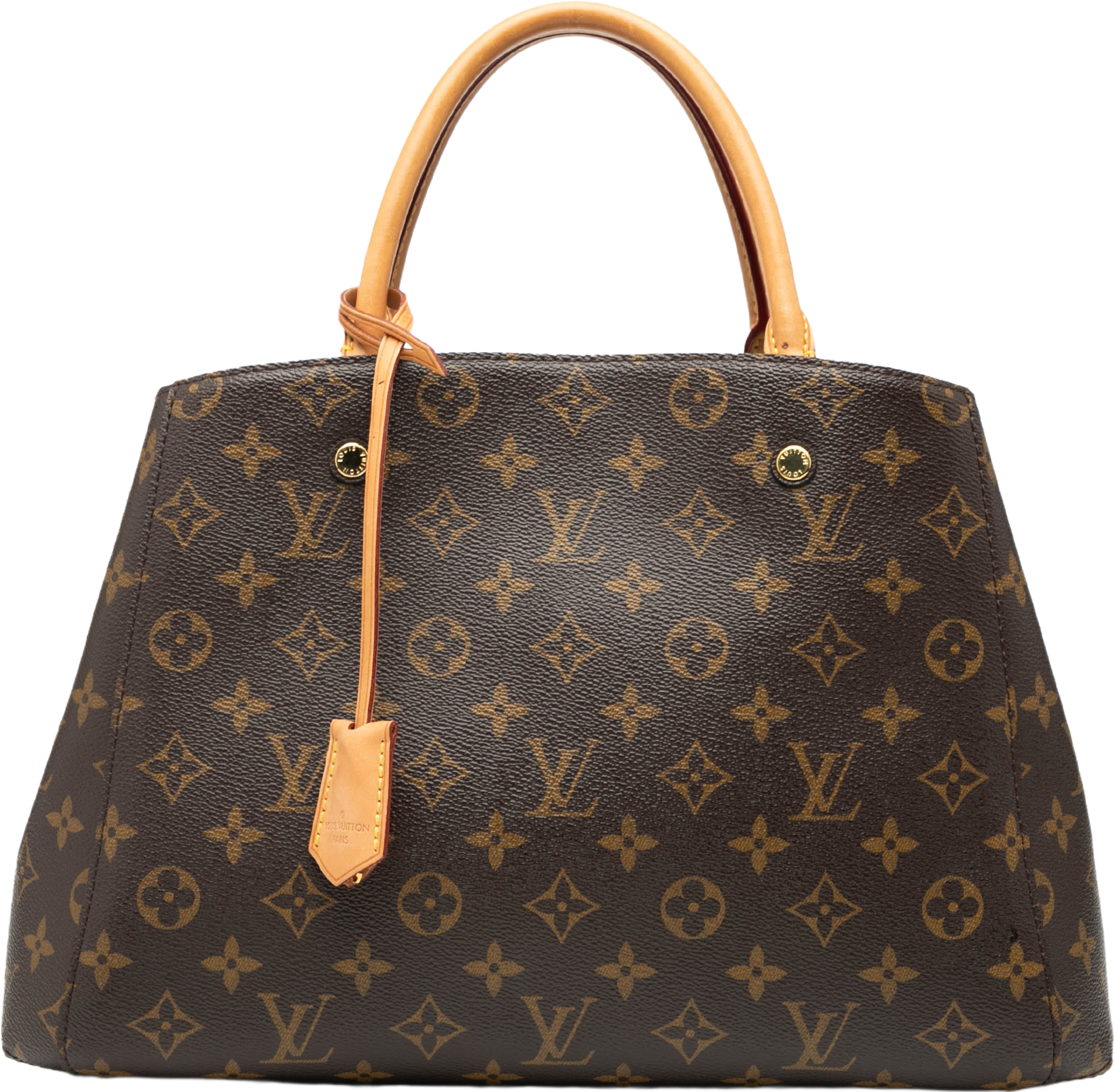 Louis Vuitton Monogram Montaigne Mm, från Luxclusif, i färgen brown. Klicka för att öppna bilden i stort format