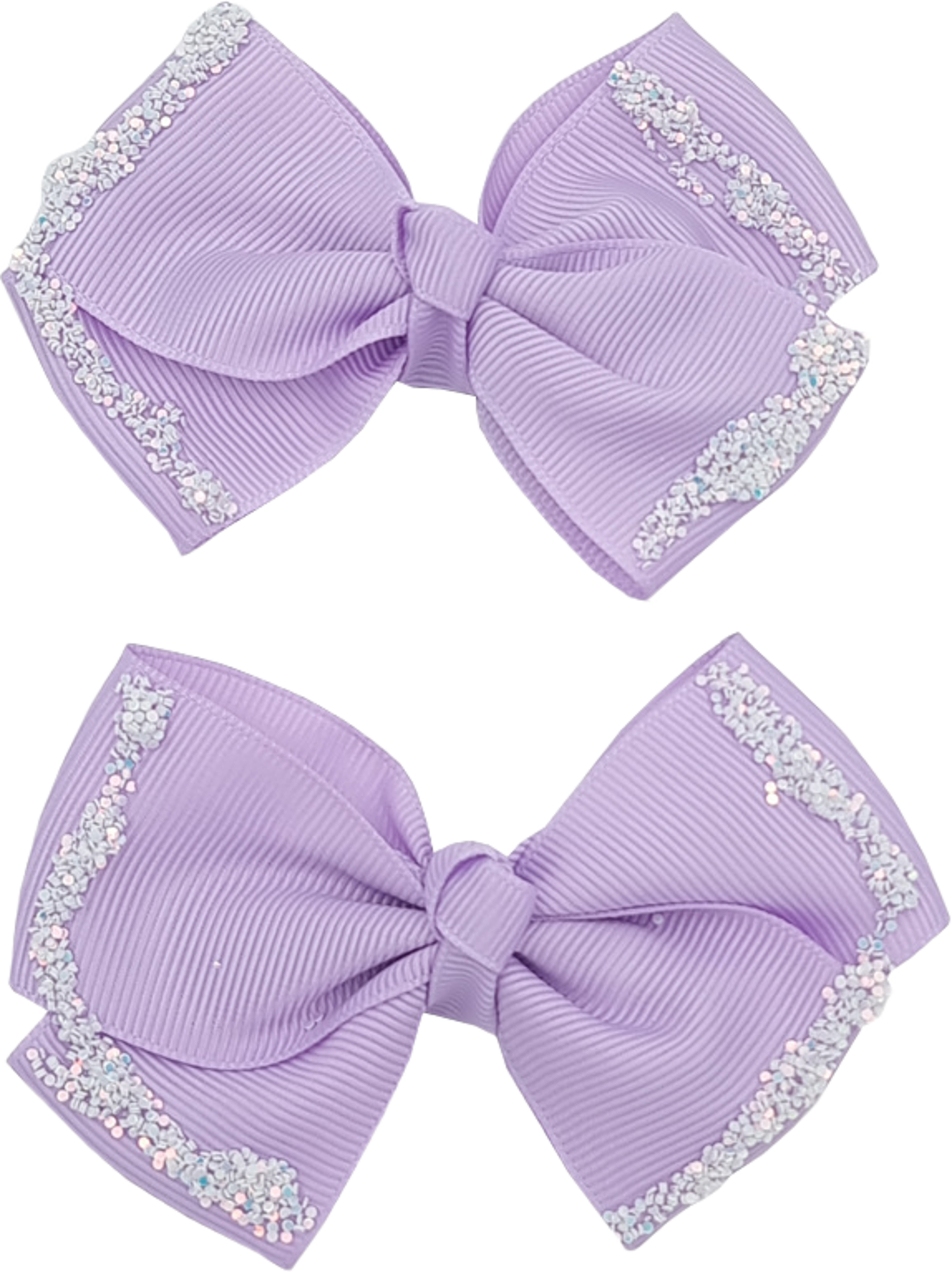 2 Pack Rosett Med Glitter