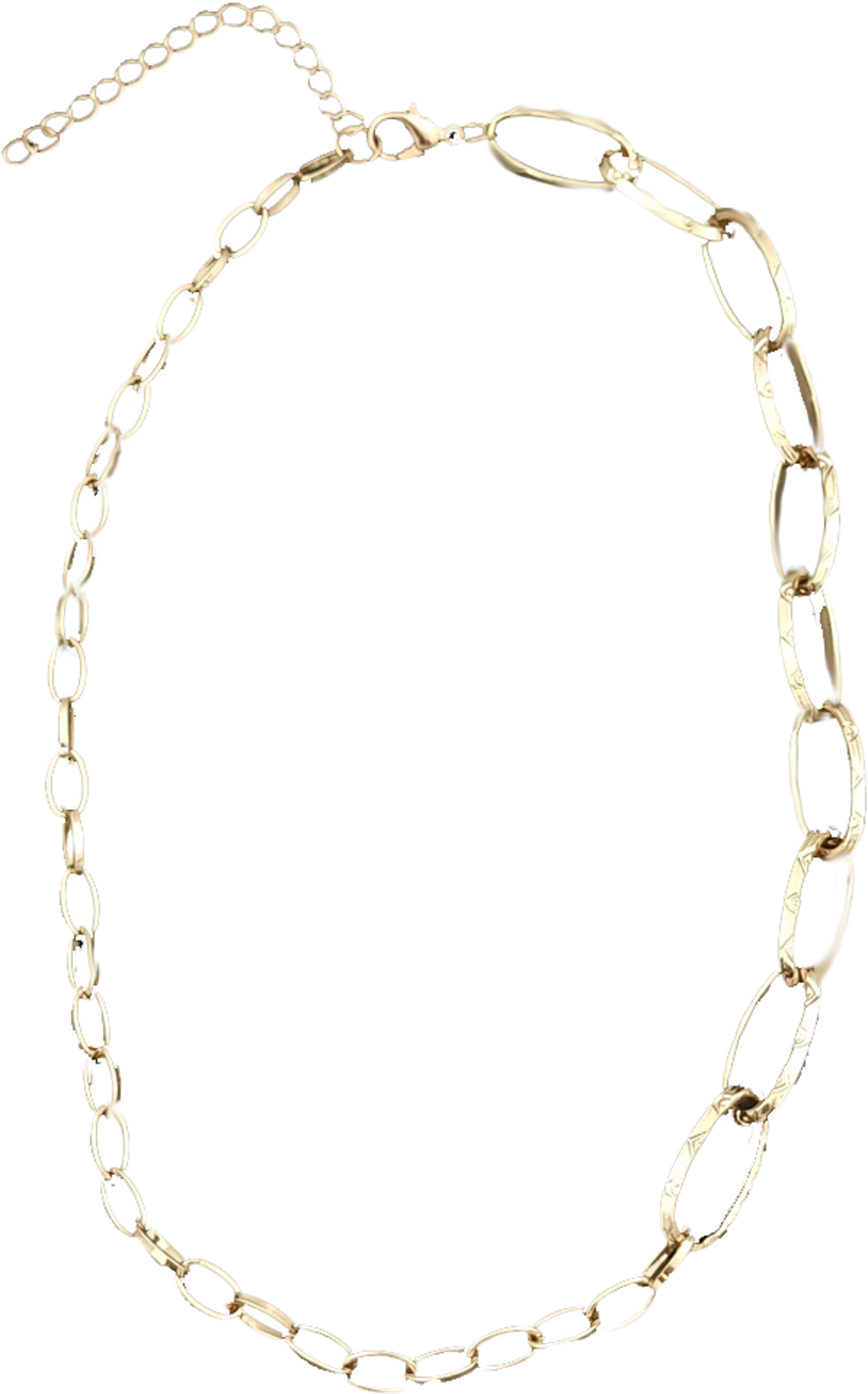 Halsband Med Kedja I Olika Tjocklek