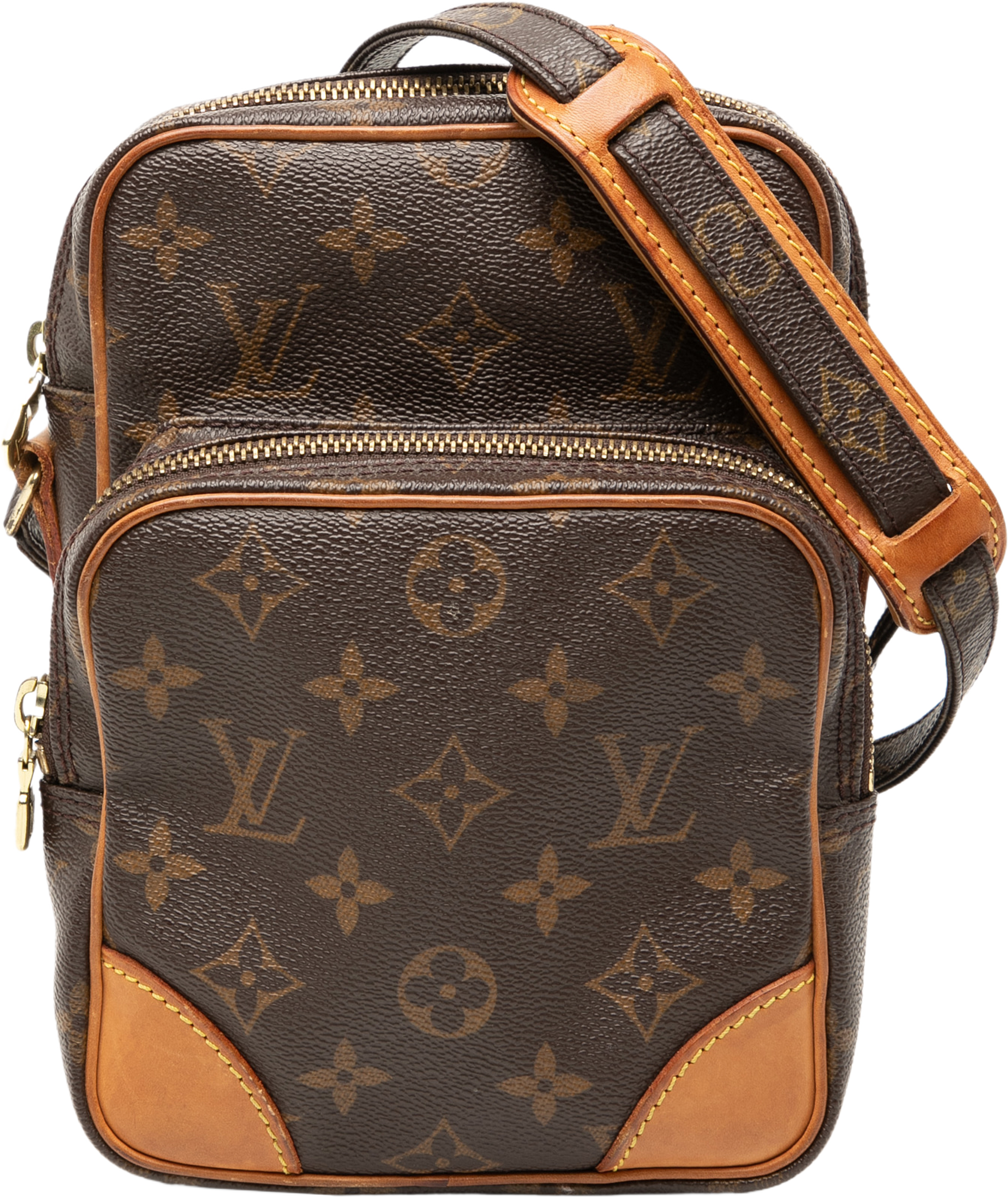 Louis Vuitton Monogram Amazone, från Luxclusif, i färgen brown. Klicka för att öppna bilden i stort format