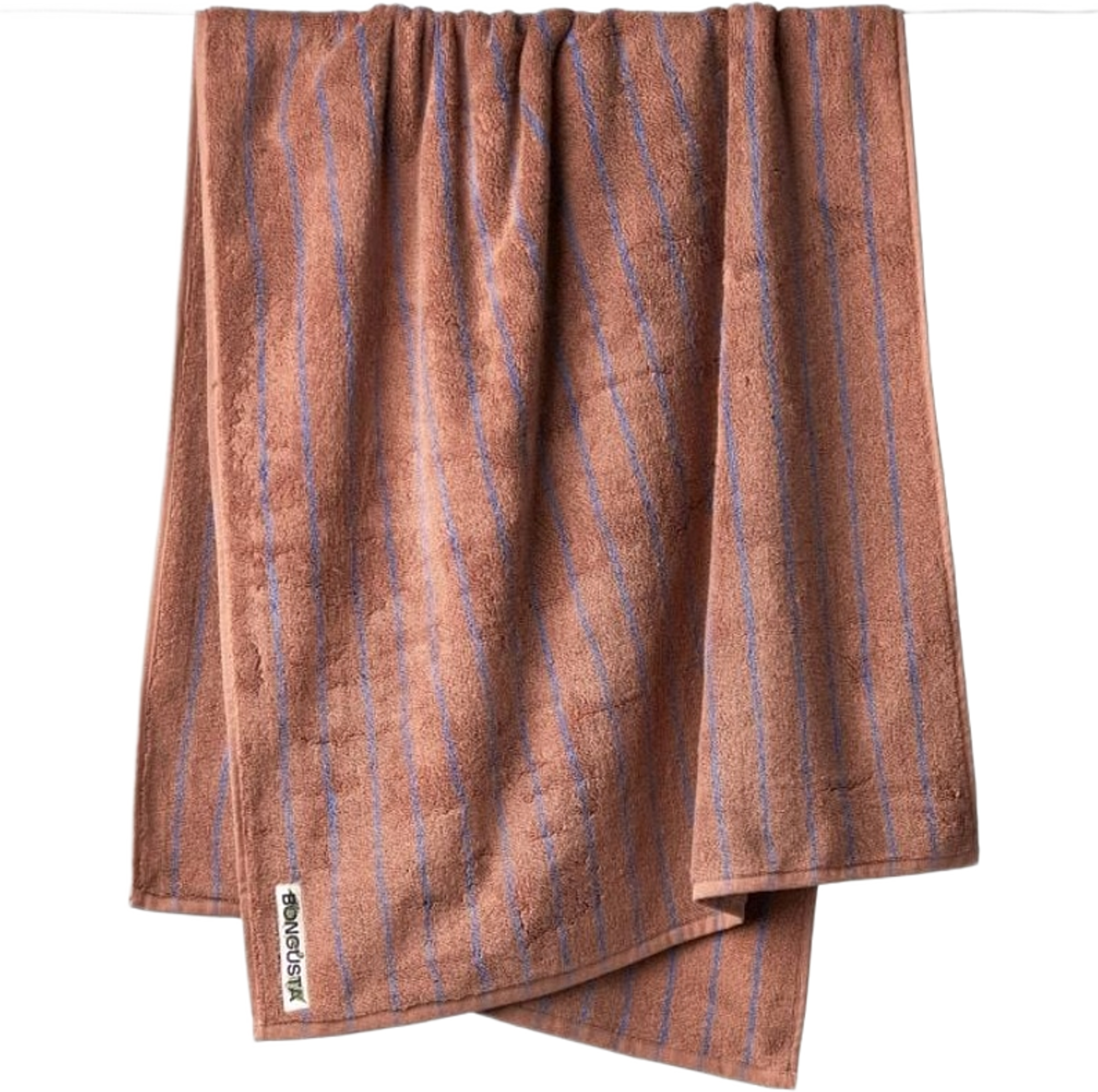 Handduk Naram 70 X 140 Cm, från Bongusta, i färgen brun. Klicka för att öppna bilden i stort format