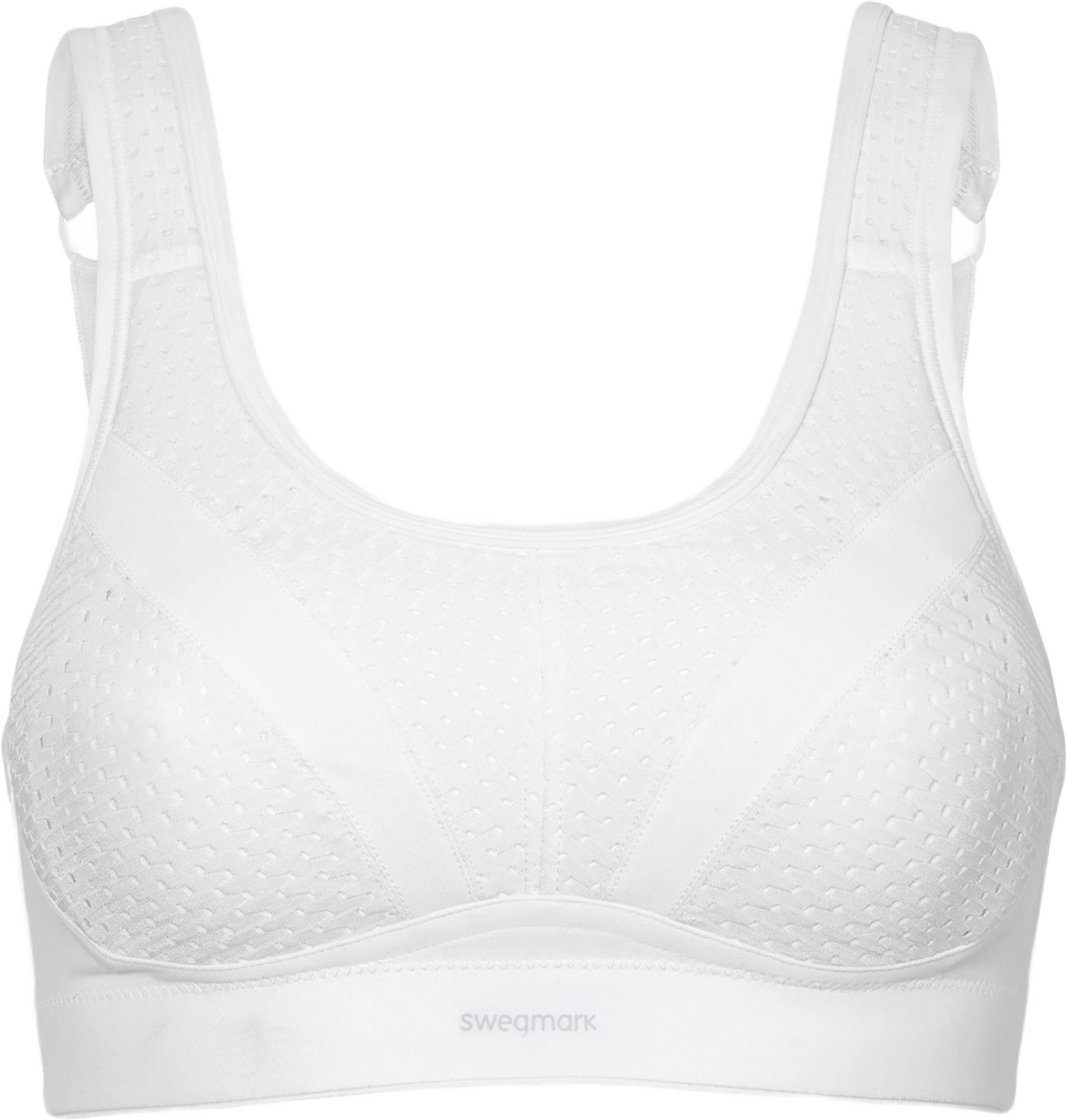 Incredible Sport-bh, från Swegmark, i färgen white. Klicka för att öppna bilden i stort format