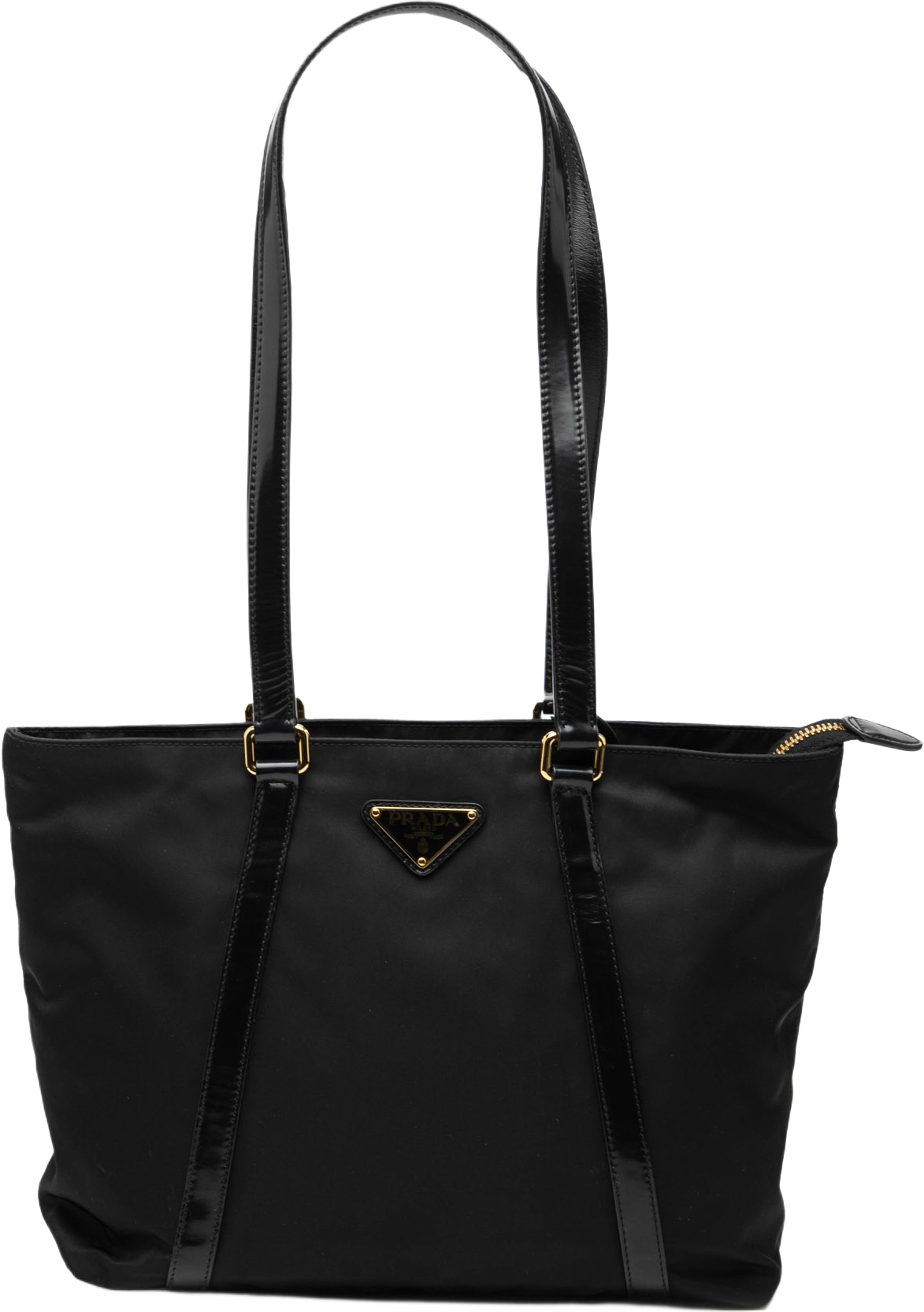 Prada Tessuto Tote, från Luxclusif, i färgen black. Klicka för att öppna bilden i stort format