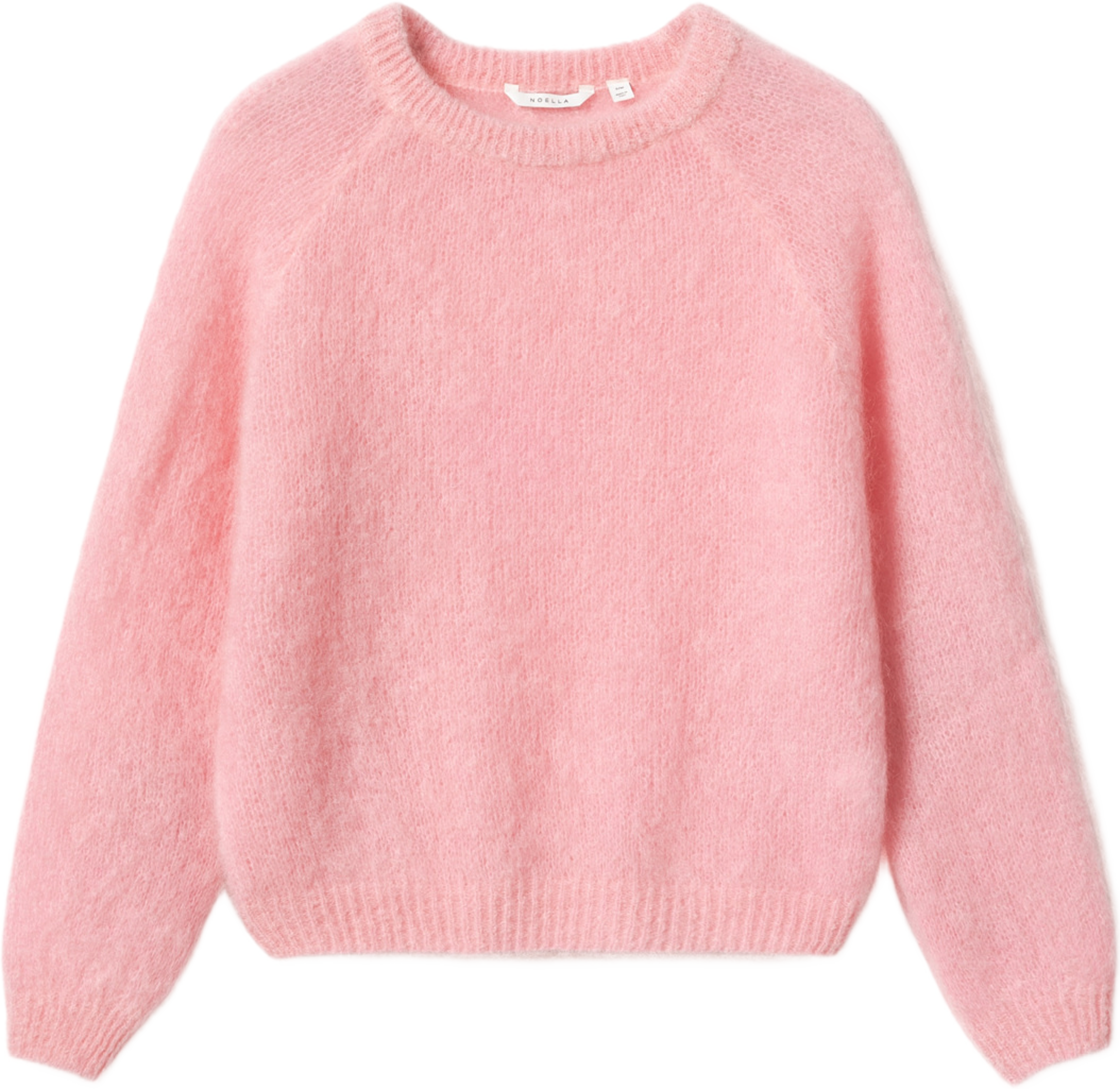 N-latora Mohair Knit, från Noella, i färgen baby pink. Klicka för att öppna bilden i stort format