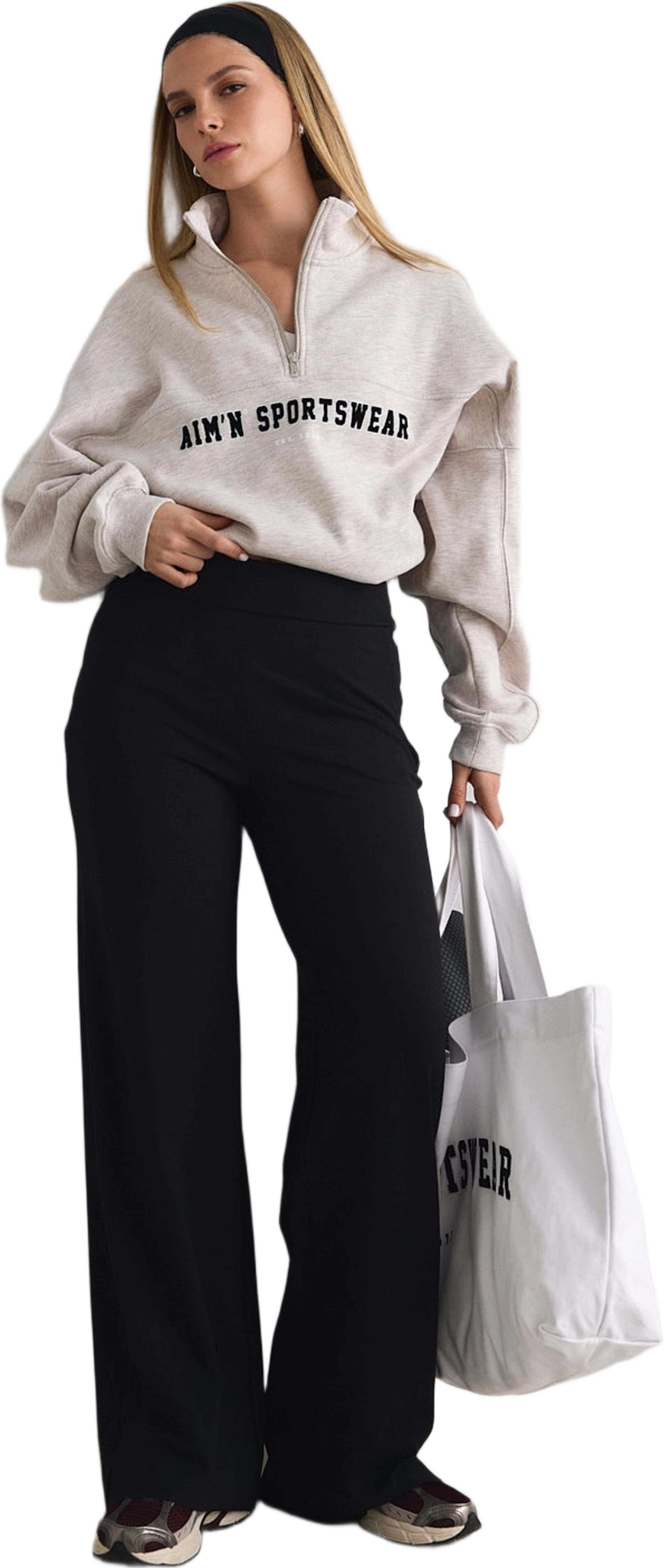 Sense Pants, från aim'n, i färgen black. Klicka för att öppna bilden i stort format