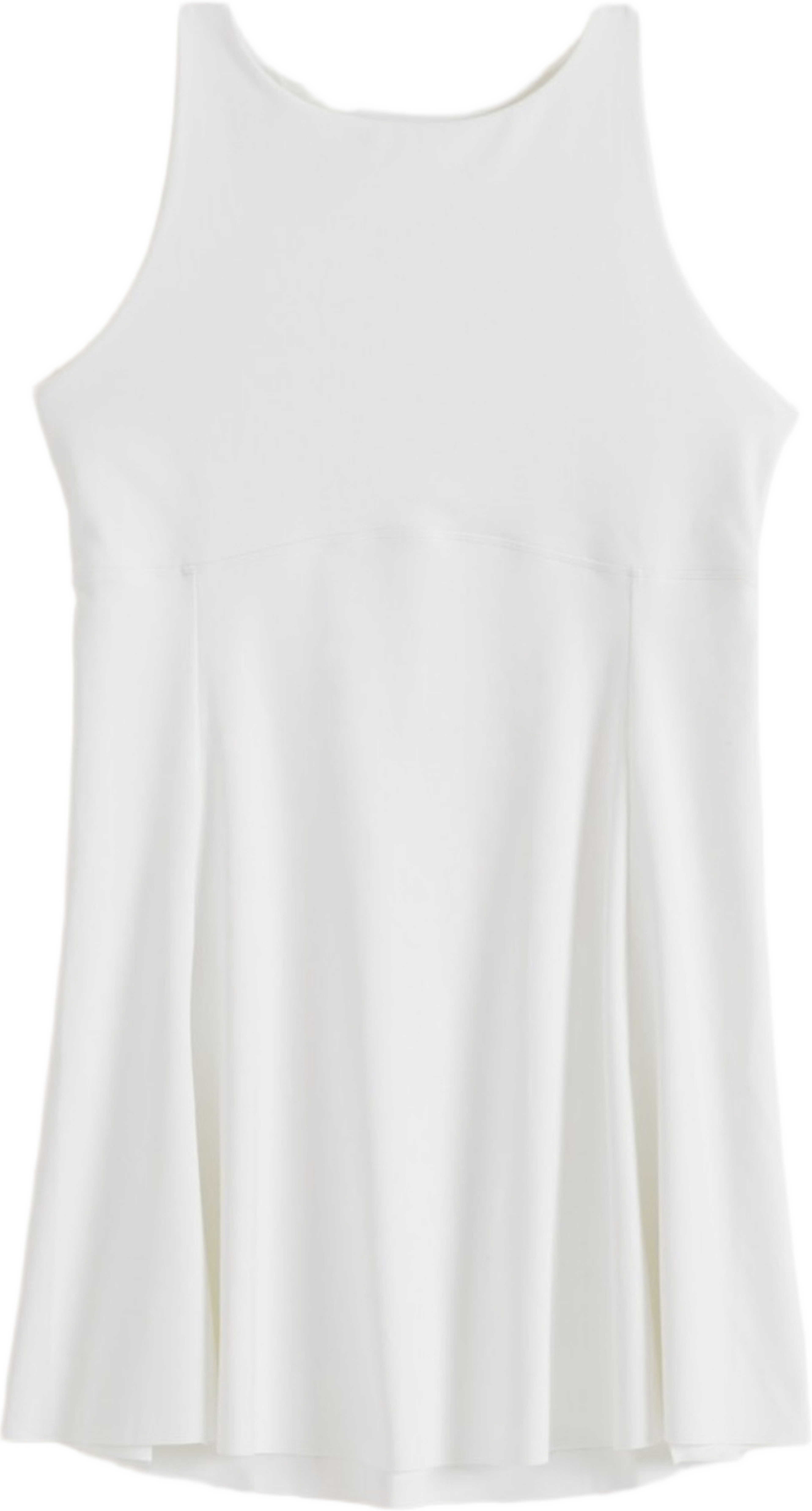 Sense High Neck Dress, från aim'n, i färgen white. Klicka för att öppna bilden i stort format