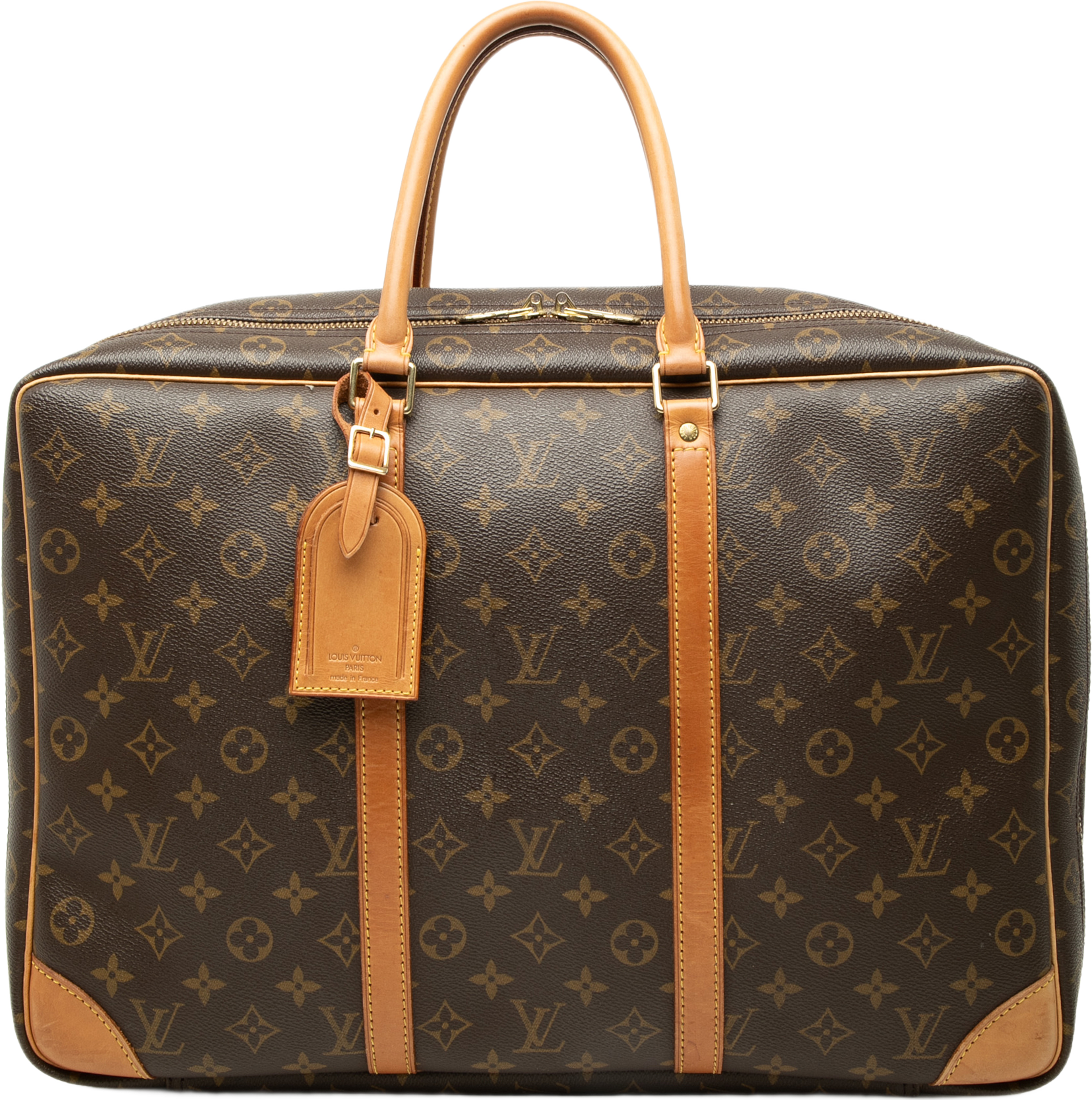 Louis Vuitton Monogram Sirius 45, från Luxclusif, i färgen brun. Klicka för att öppna bilden i stort format