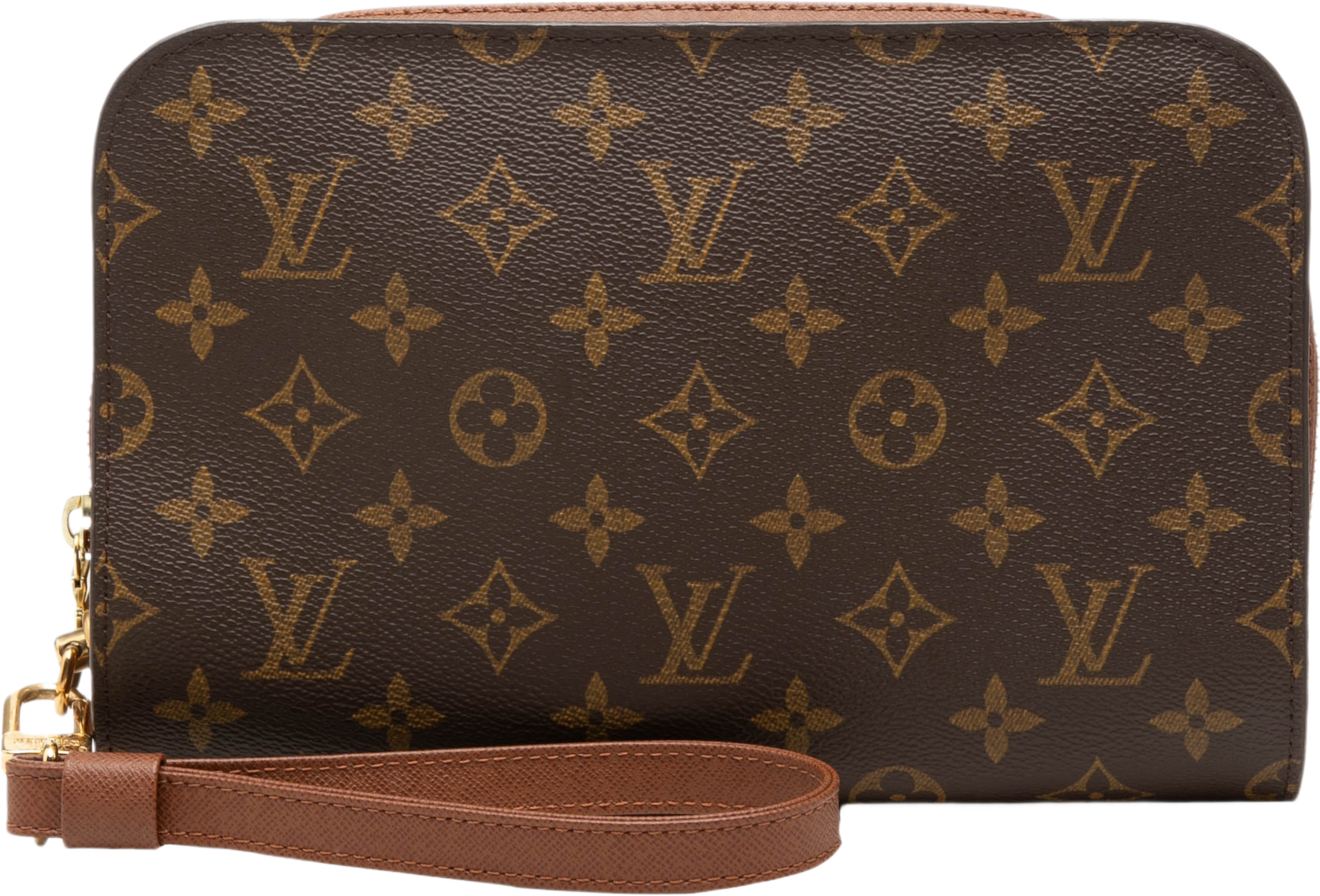 Louis Vuitton Monogram Orsay, från Luxclusif, i färgen brun. Klicka för att öppna bilden i stort format