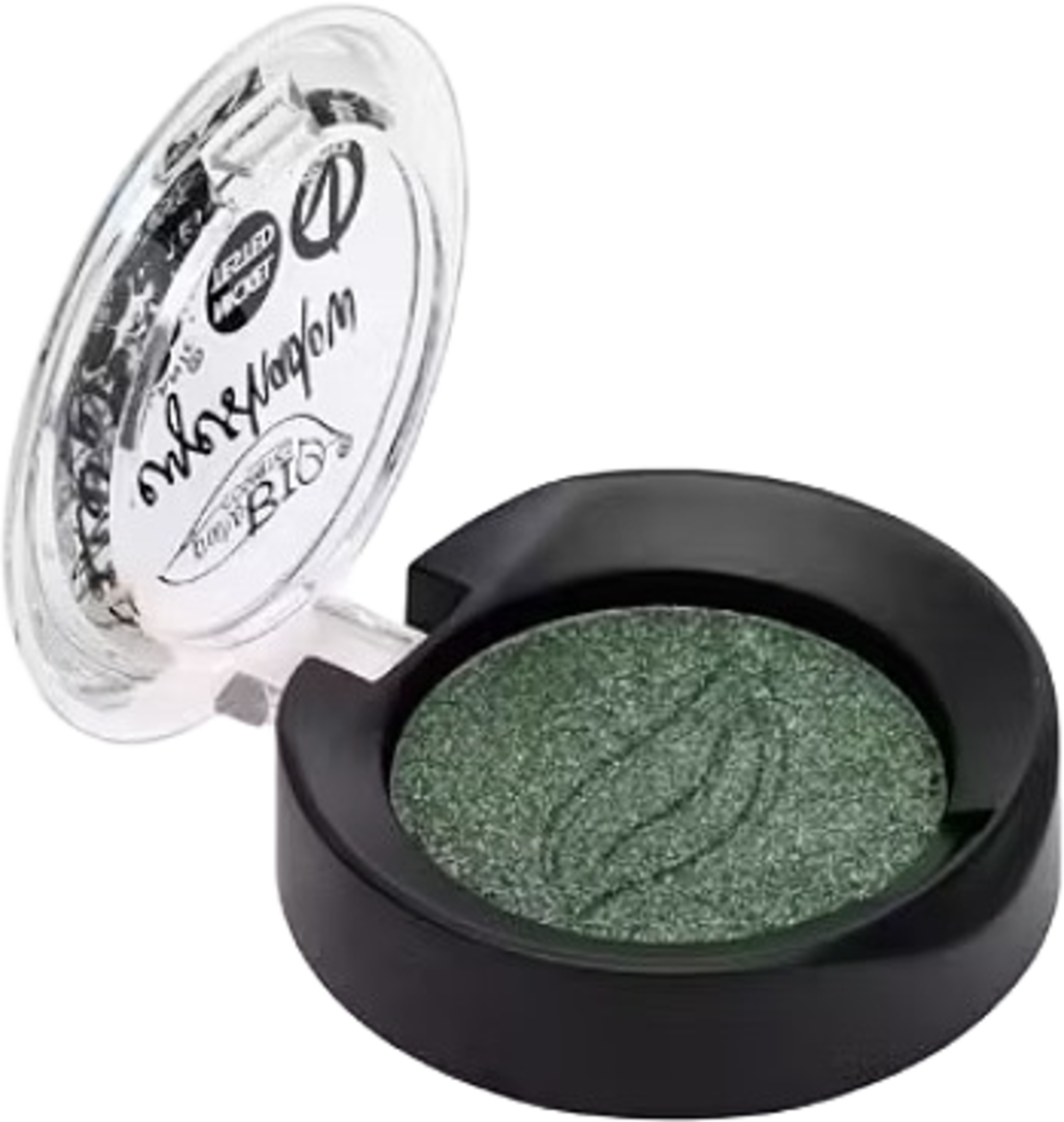 Eyeshadows - Powder, från PuroBio, i färgen 22 green. Klicka för att öppna bilden i stort format
