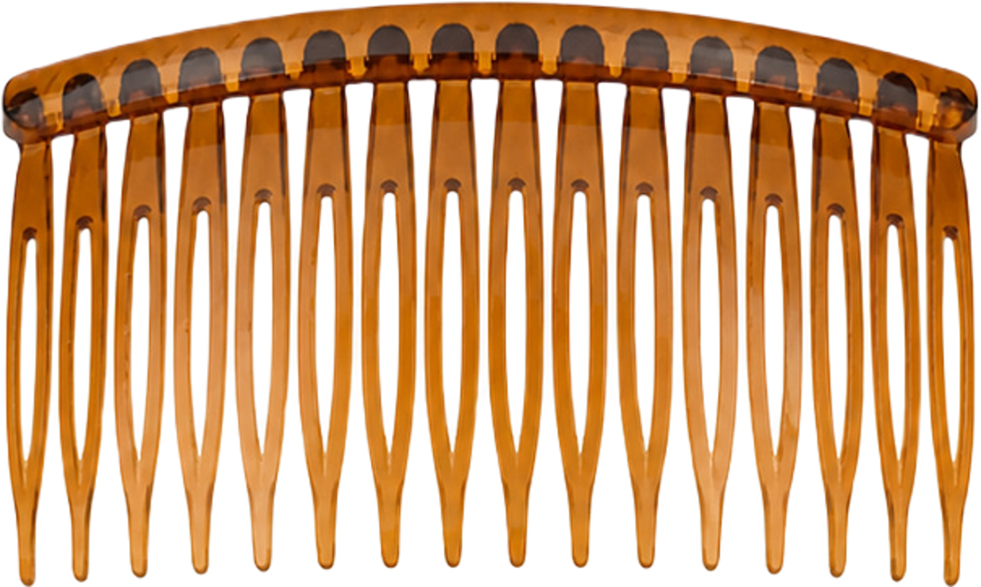 Hårkam 8x4,7cm, från Complement, i färgen brown. Klicka för att öppna bilden i stort format