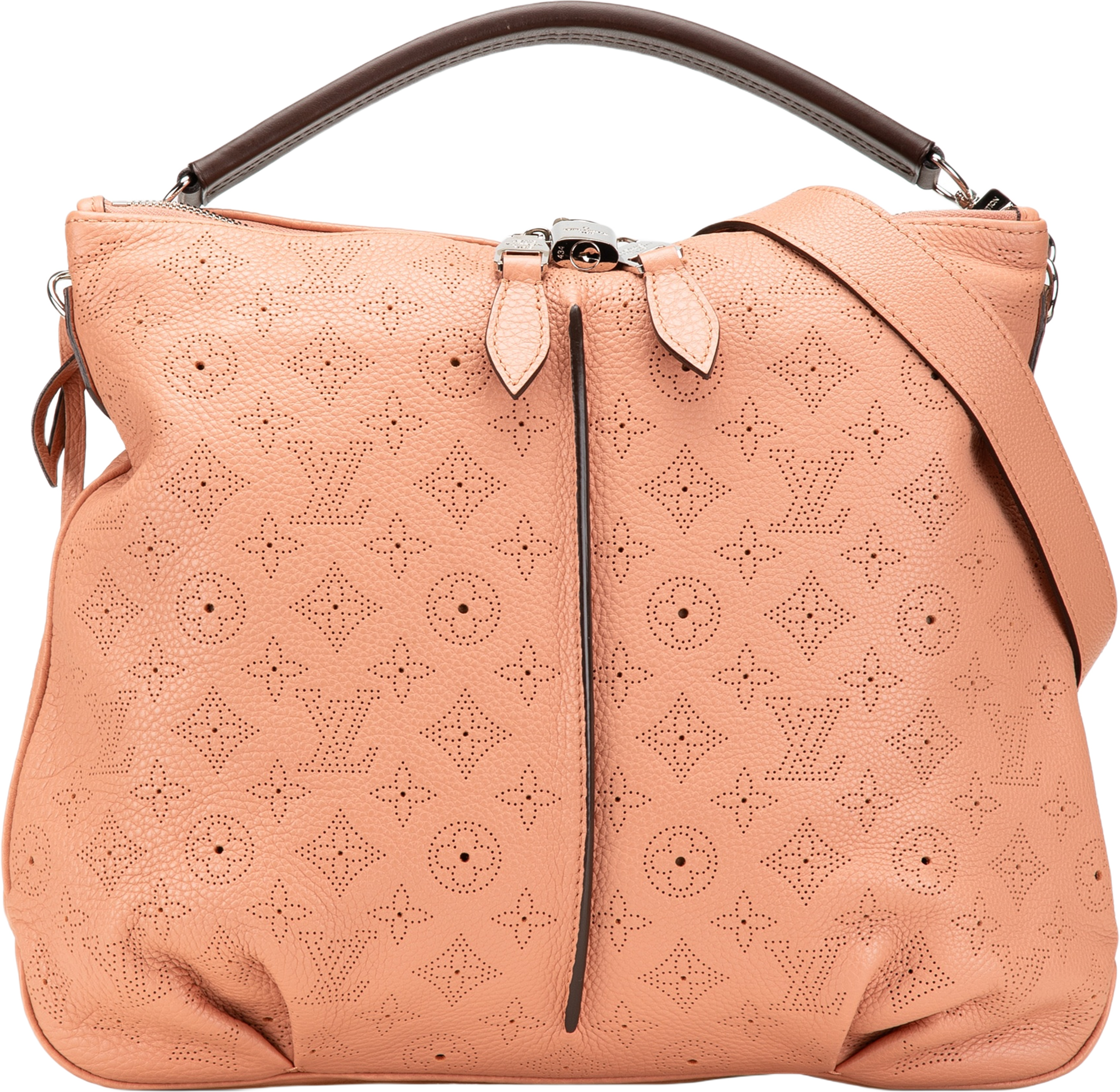 Louis Vuitton Monogram Mahina Selene Pm, från Luxclusif, i färgen pink. Klicka för att öppna bilden i stort format