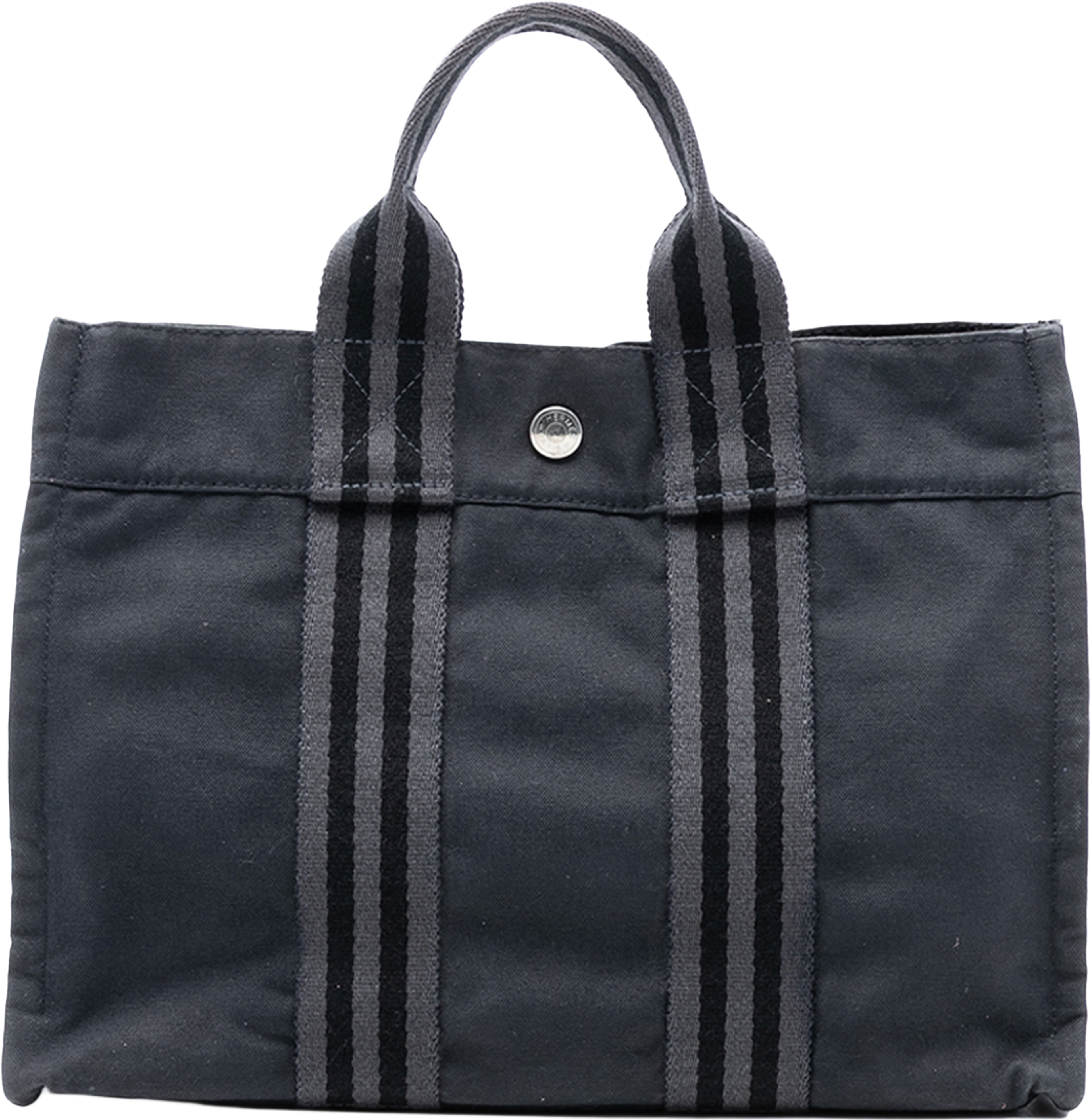 Hermès Canvas Fourre Tout Pm, från Luxclusif, i färgen black. Klicka för att öppna bilden i stort format