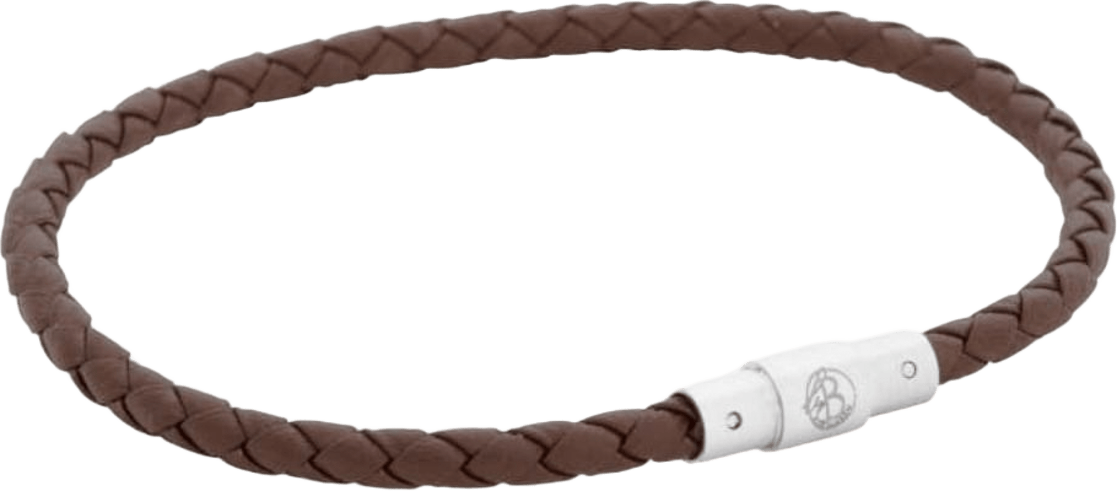 Leandro Leather Bracelet Grey