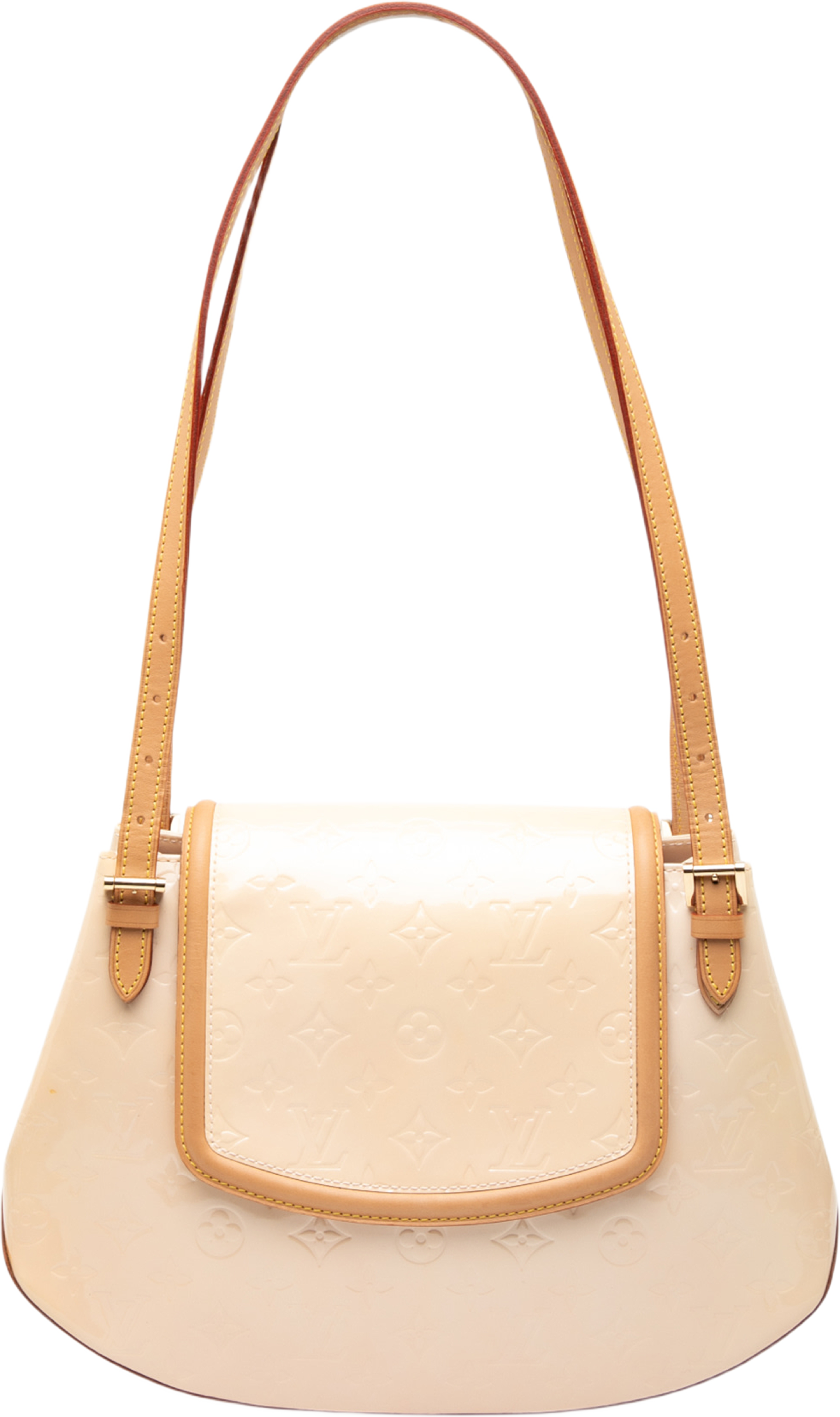 Louis Vuitton Monogram Vernis Biscayne Bay Gm, från Luxclusif, i färgen light pink. Klicka för att öppna bilden i stort format