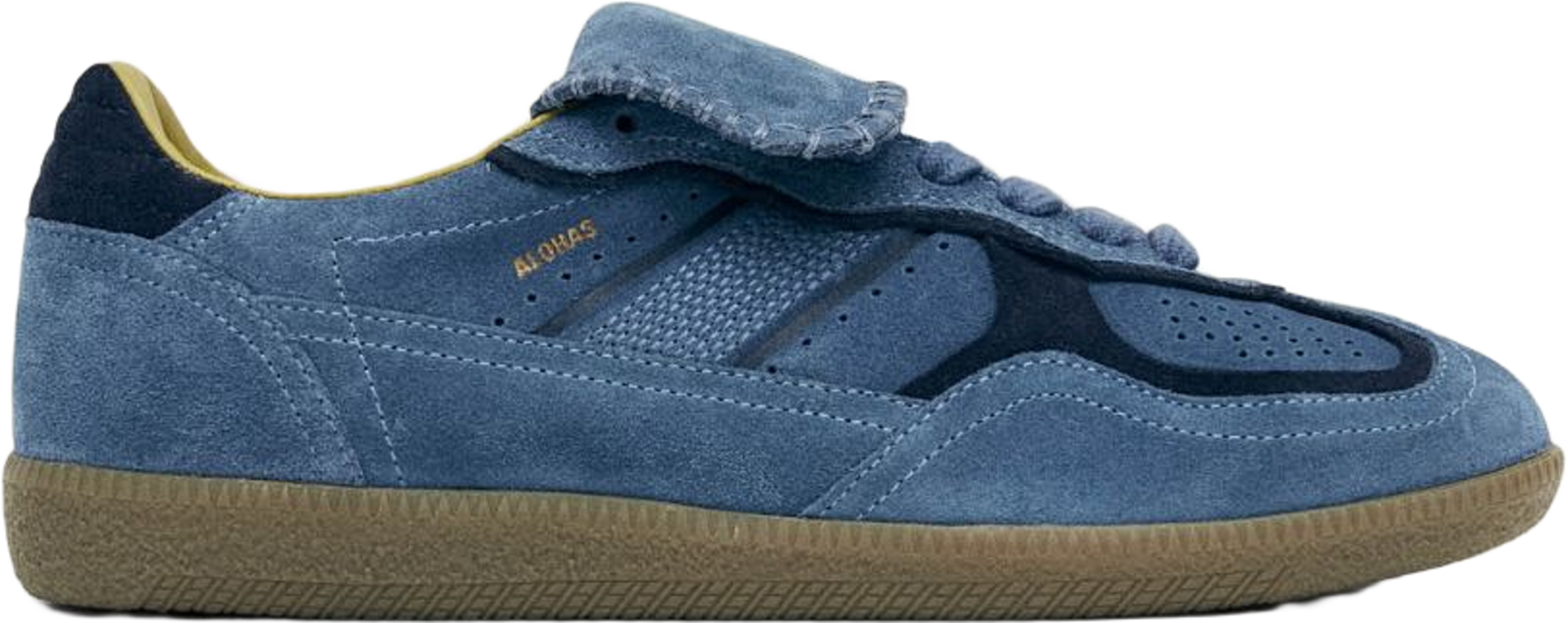 Tb.490 Club Suede Blue Leather Sneakers