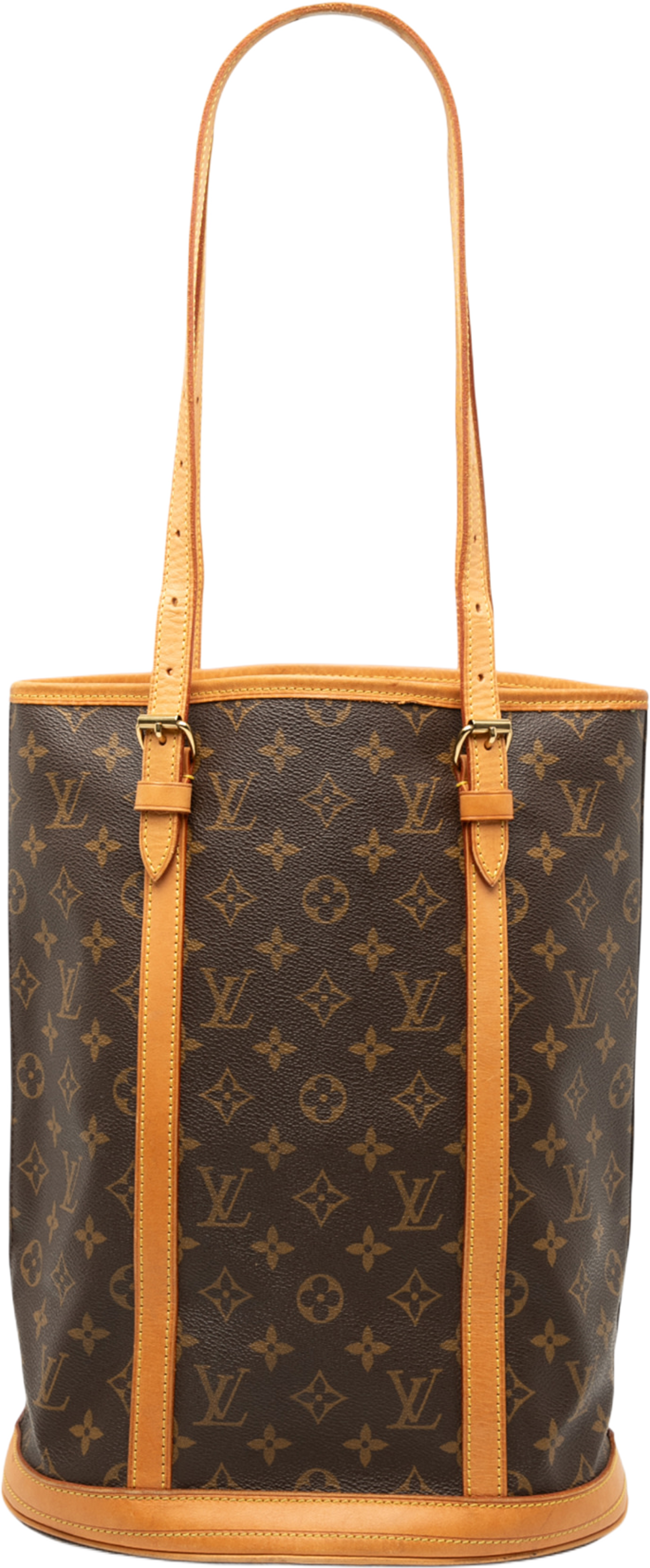 Louis Vuitton Monogram Bucket Gm, från Luxclusif, i färgen brown. Klicka för att öppna bilden i stort format
