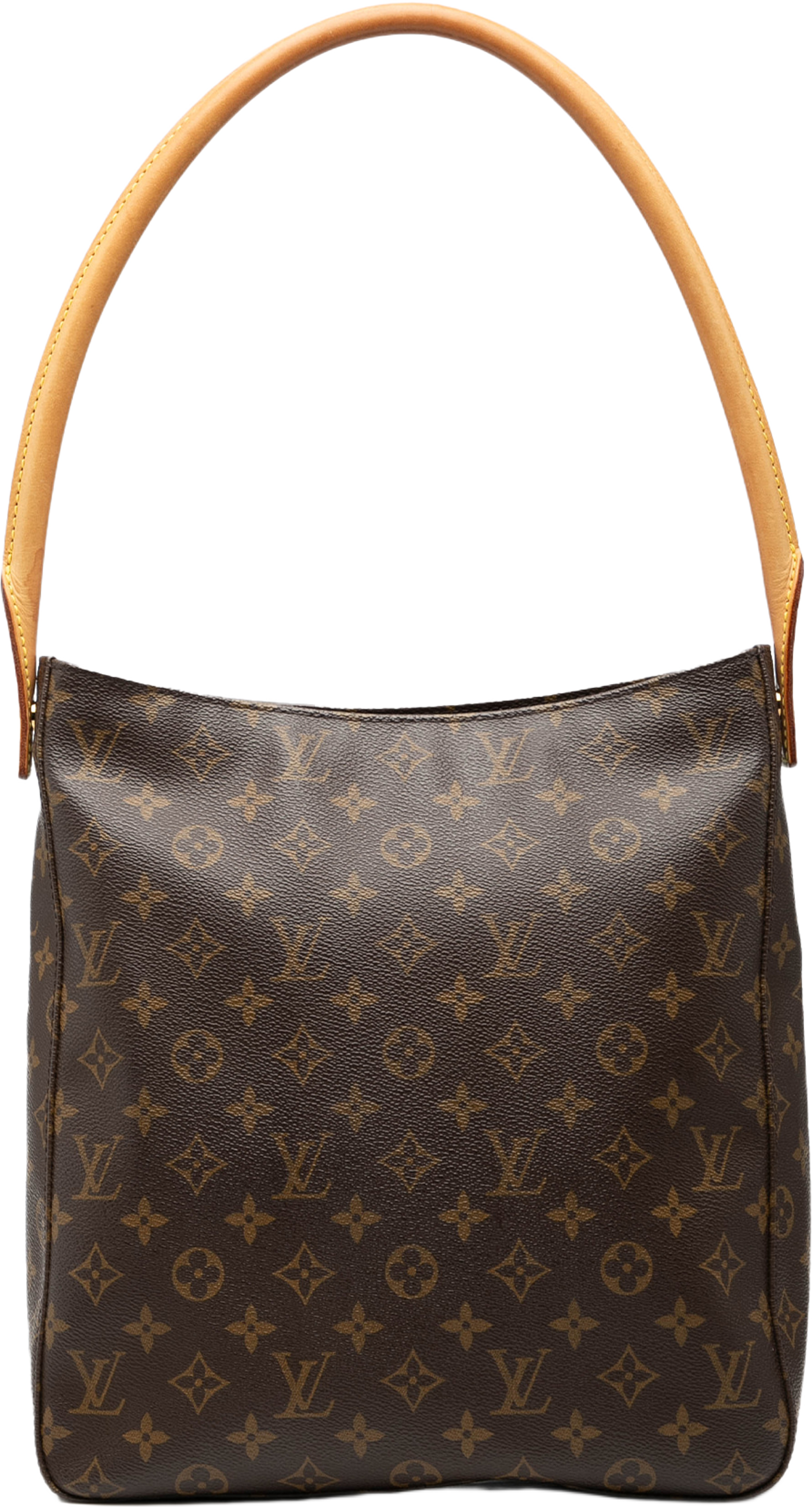 Louis Vuitton Monogram Looping Gm, från Luxclusif, i färgen brown. Klicka för att öppna bilden i stort format