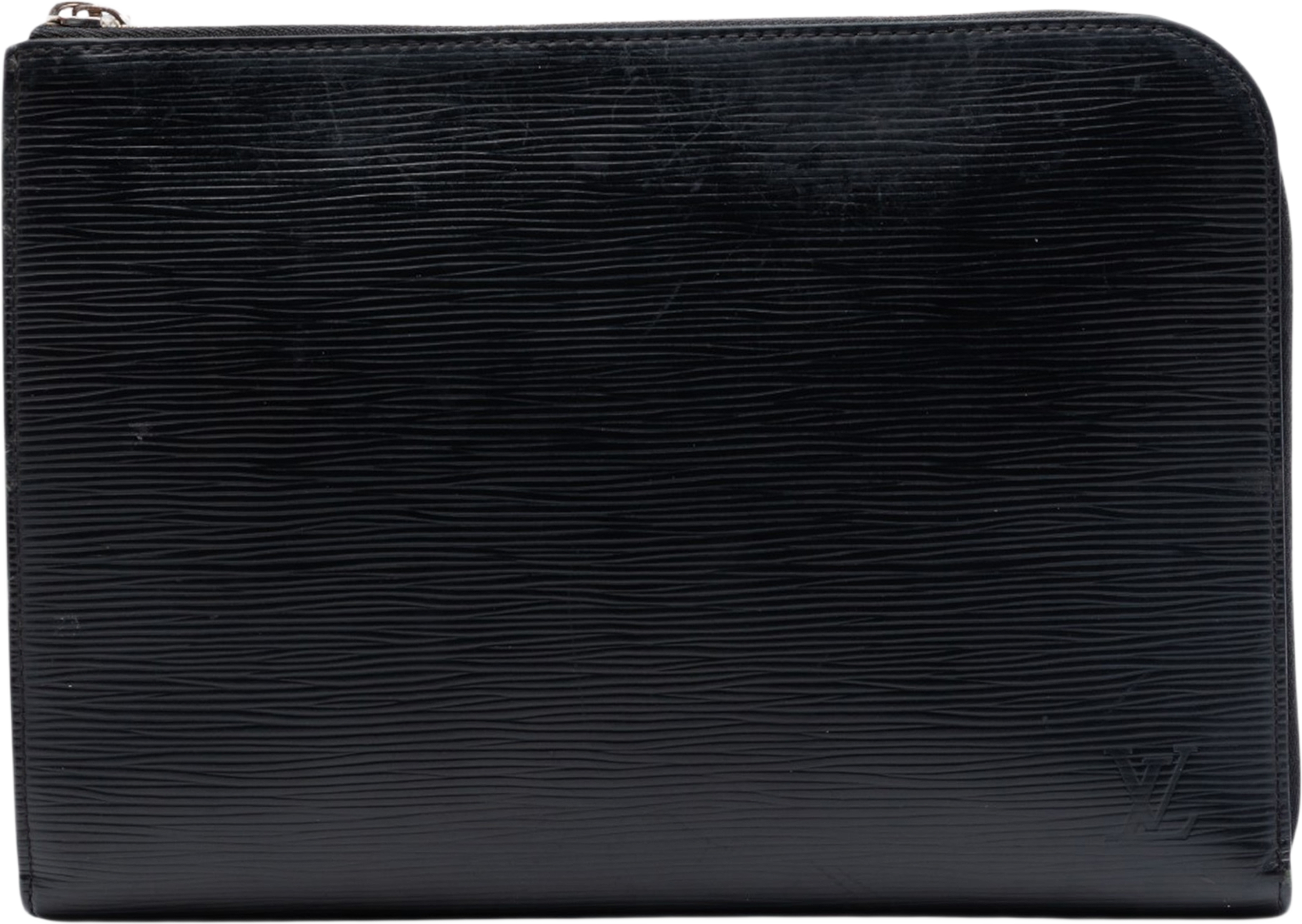 Louis Vuitton Epi Pochette Jour Pm, från Luxclusif, i färgen black. Klicka för att öppna bilden i stort format
