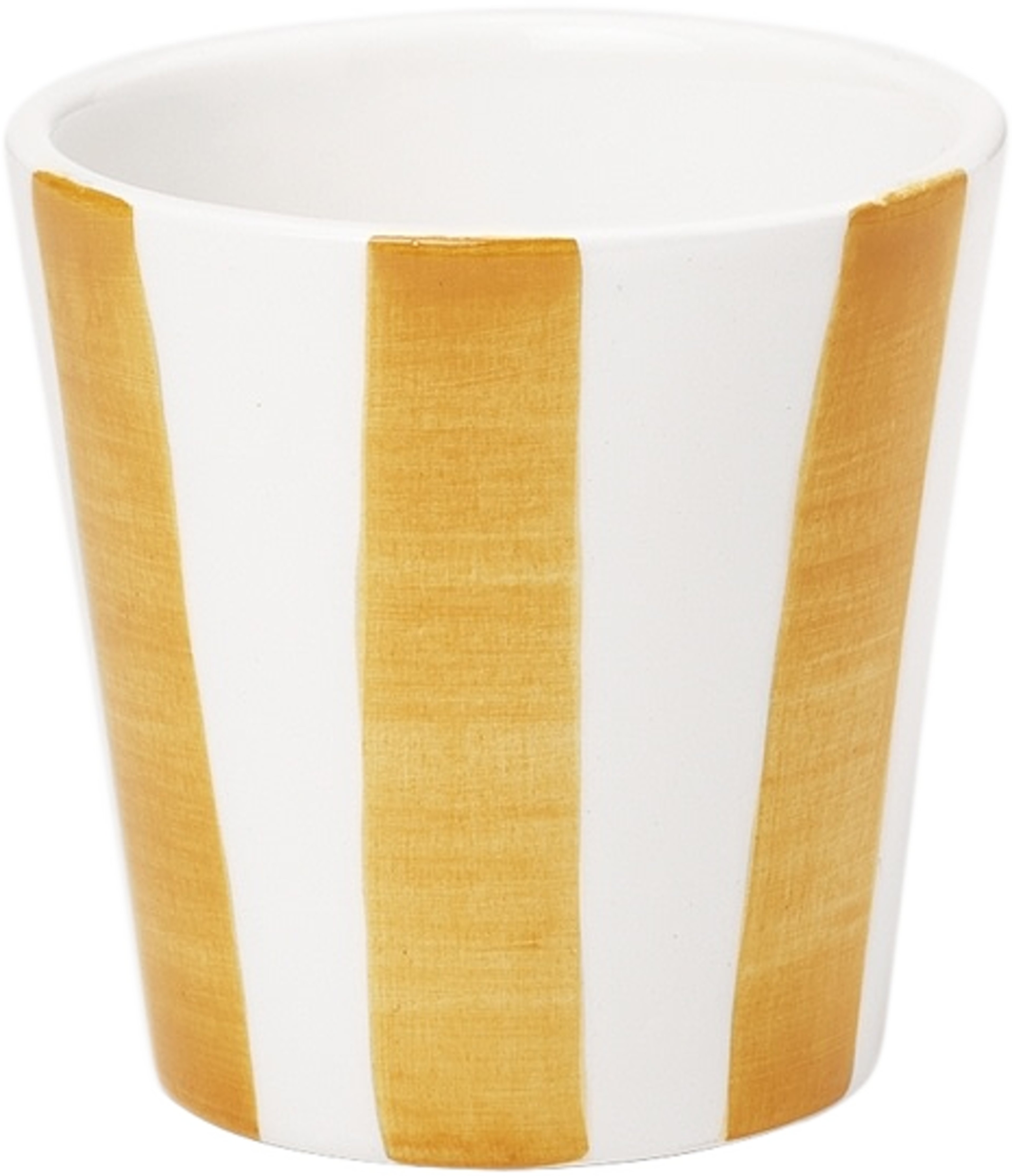 Iris Check Kopp - 8x8 Cm, från Pick A Poppy, i färgen yellow. Klicka för att öppna bilden i stort format