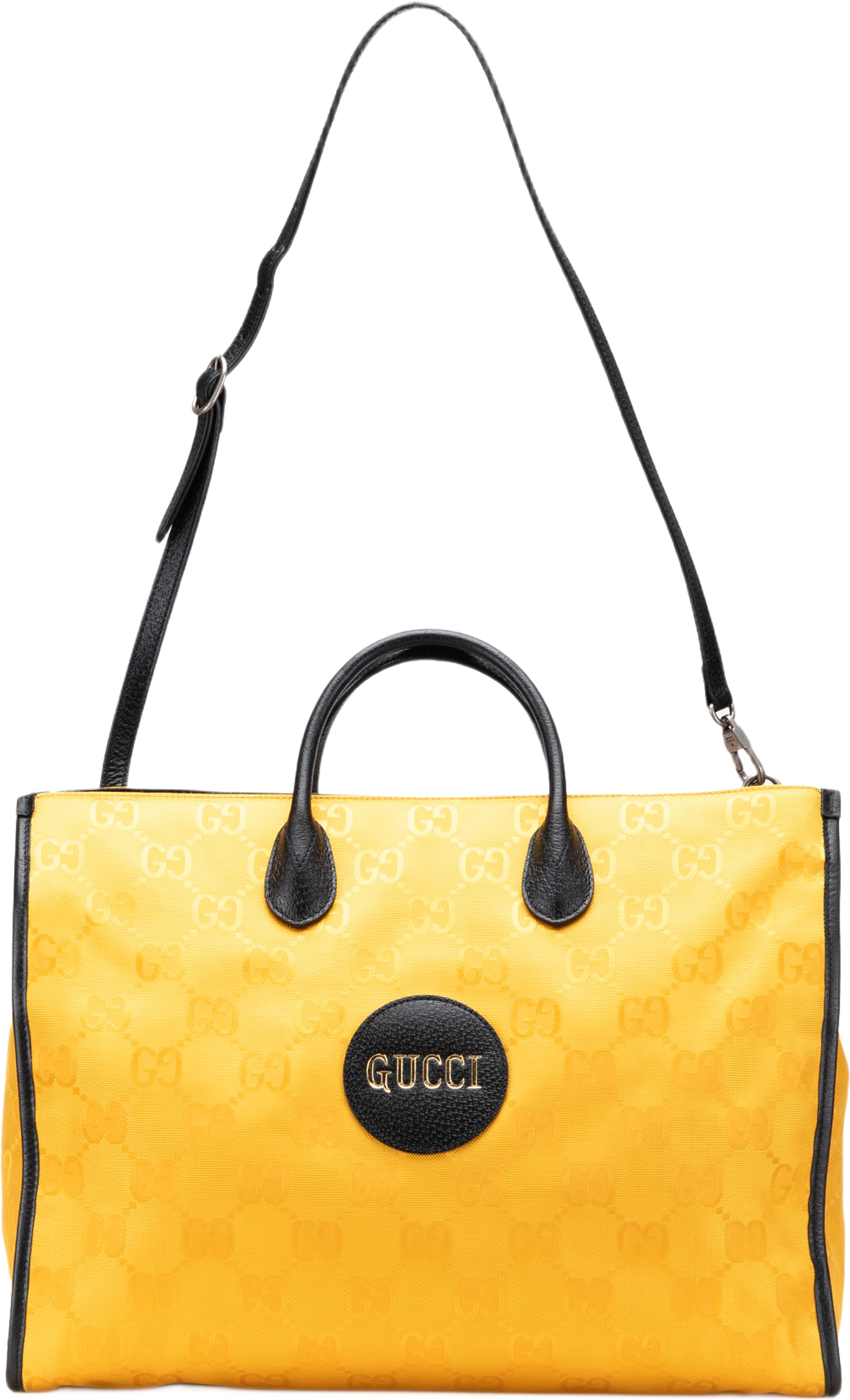 Gucci Gg Econyl Off The Grid Convertible Tote, från Luxclusif, i färgen svart. Klicka för att öppna bilden i stort format
