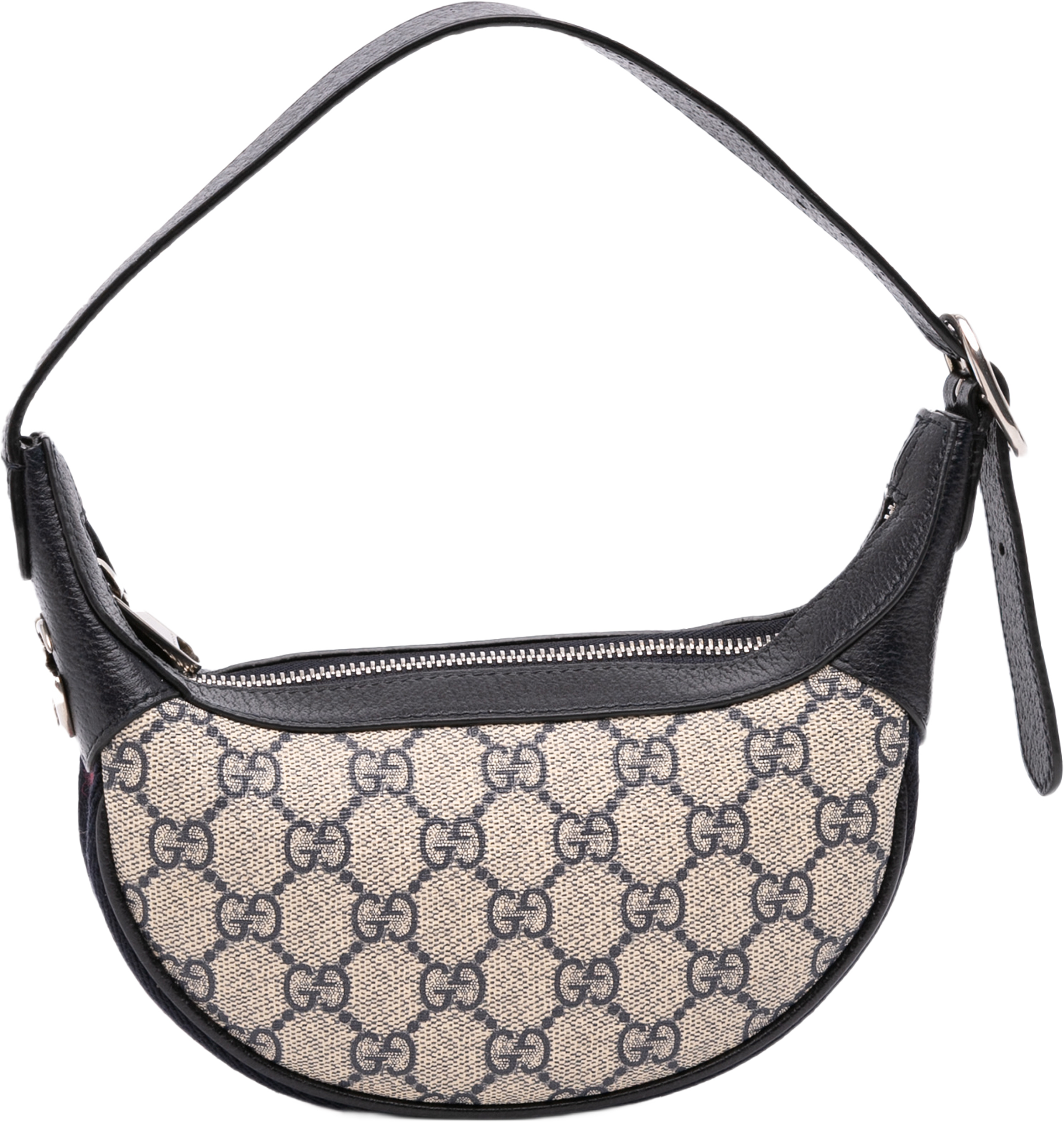 Gucci Mini Gg Supreme Web Ophidia Shoulder Bag, från Luxclusif, i färgen beige. Klicka för att öppna bilden i stort format