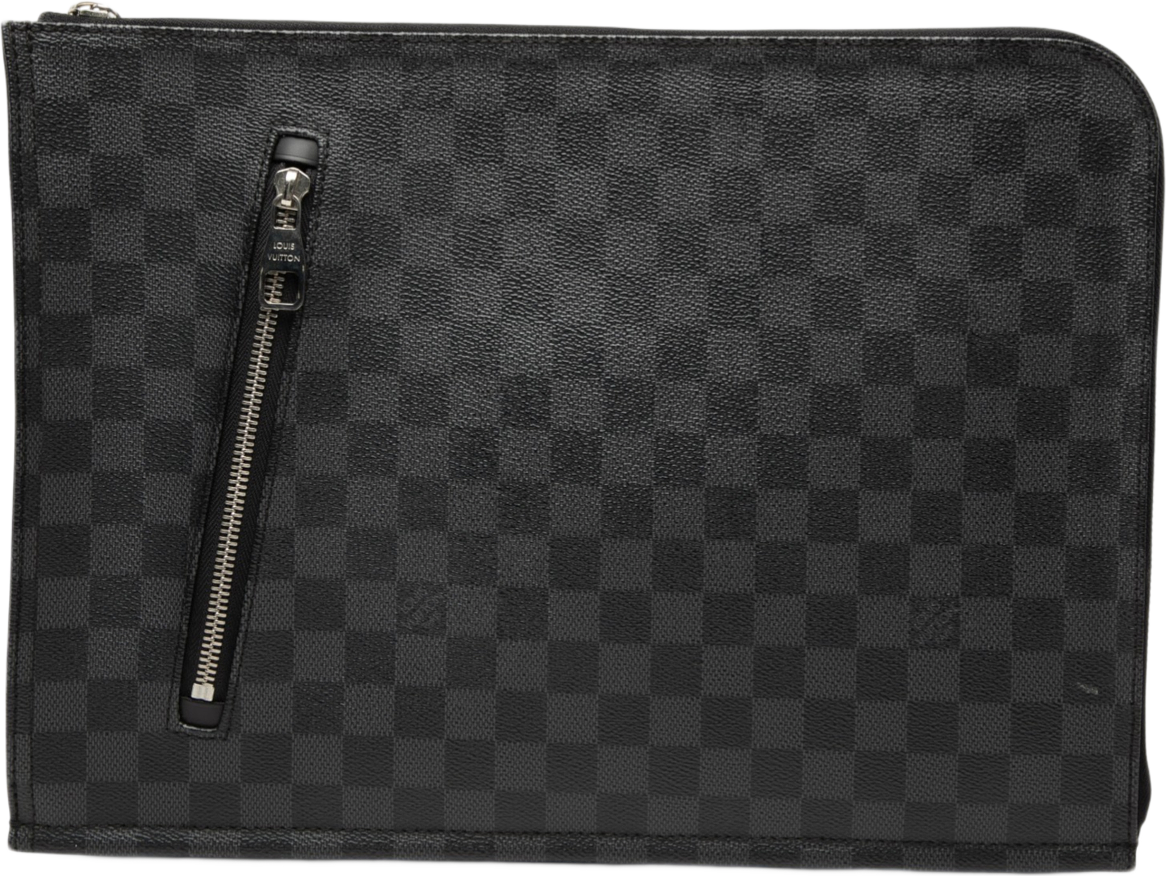 Louis Vuitton Damier Graphite Poche Documents Portfolio, från Luxclusif, i färgen svart. Klicka för att öppna bilden i stort format