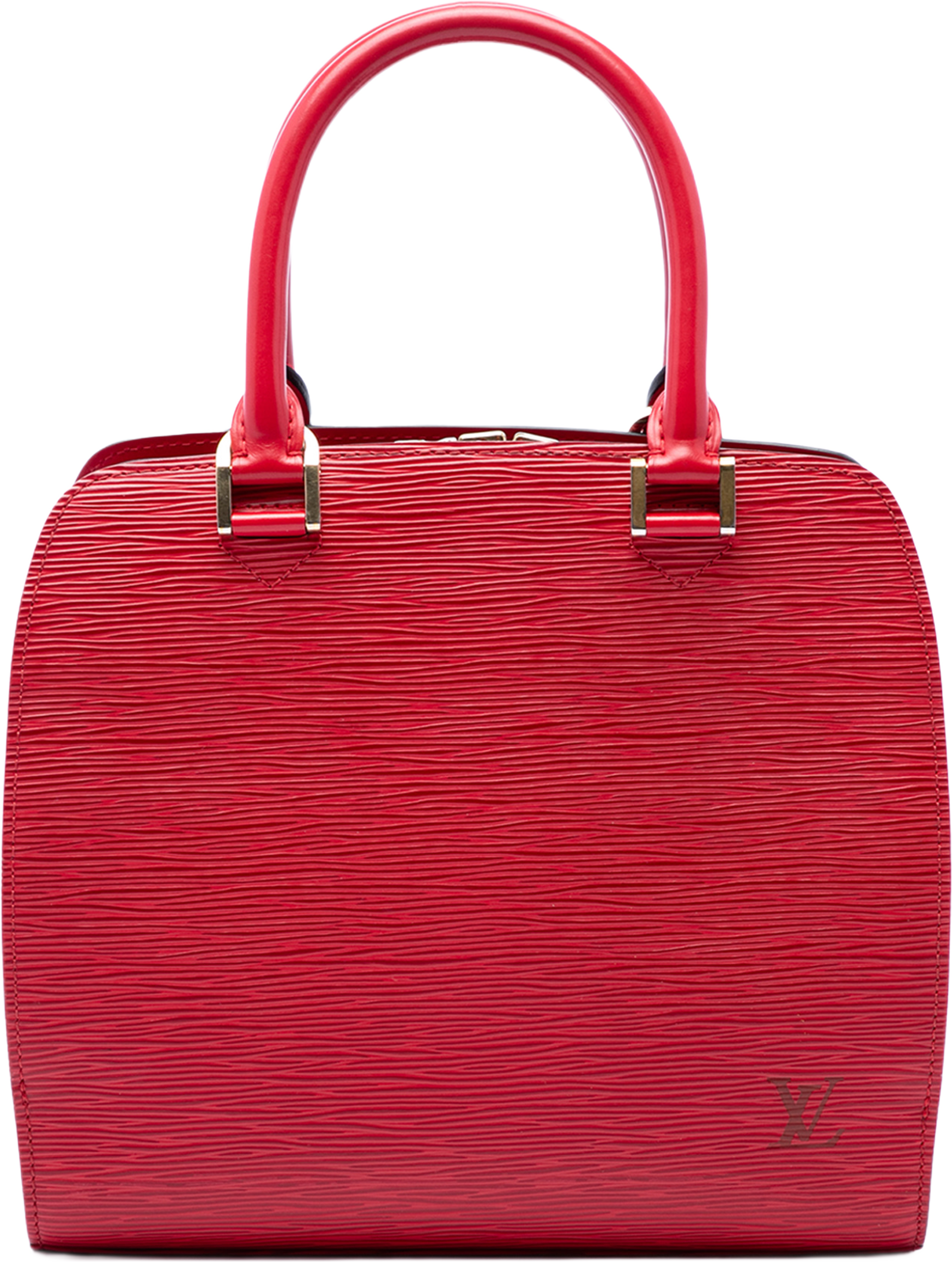 Louis Vuitton Epi Pont Neuf, från Luxclusif, i färgen röd. Klicka för att öppna bilden i stort format