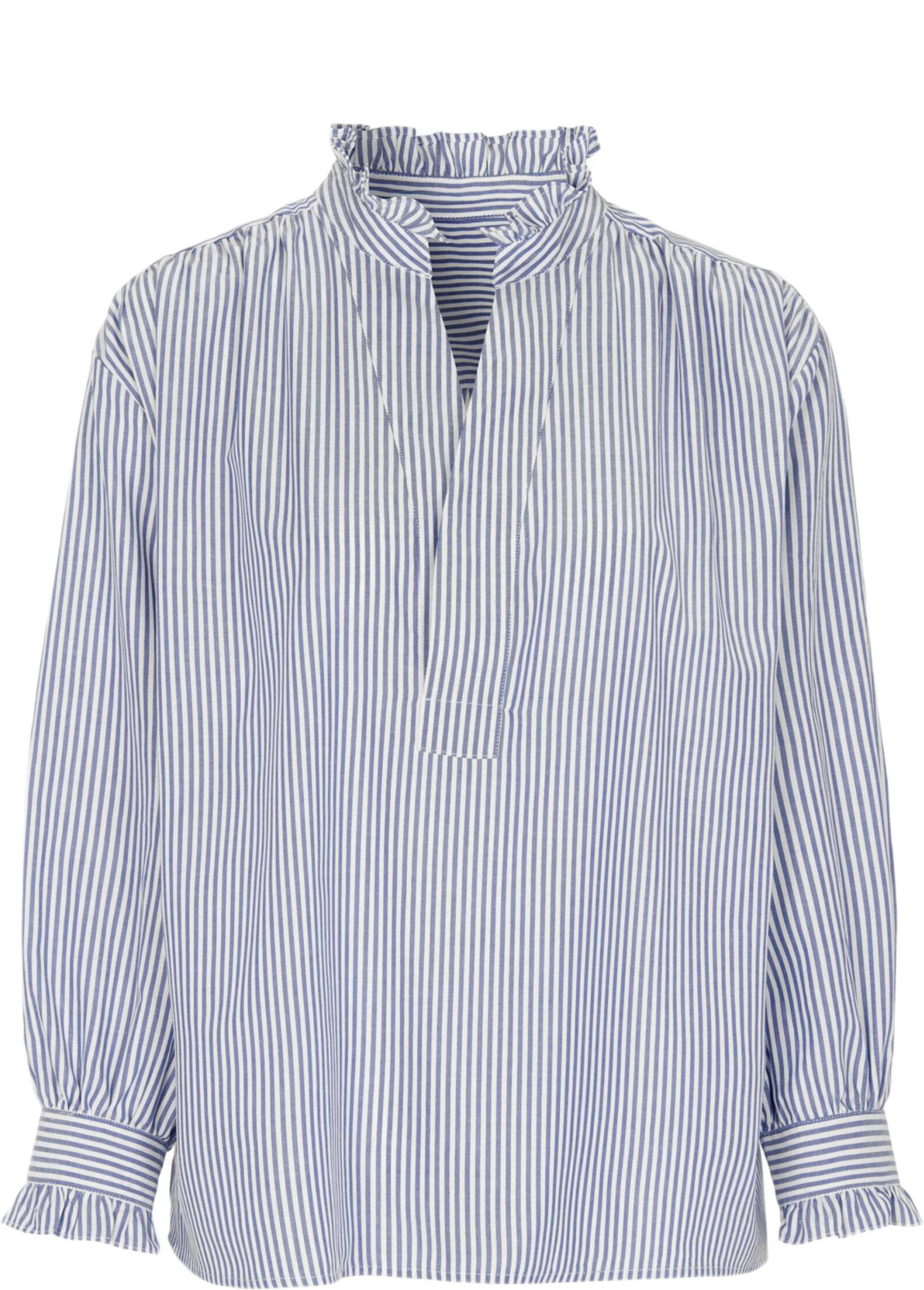 Margaux Oxford Blouse, från Newhouse, i färgen marinblå. Klicka för att öppna bilden i stort format