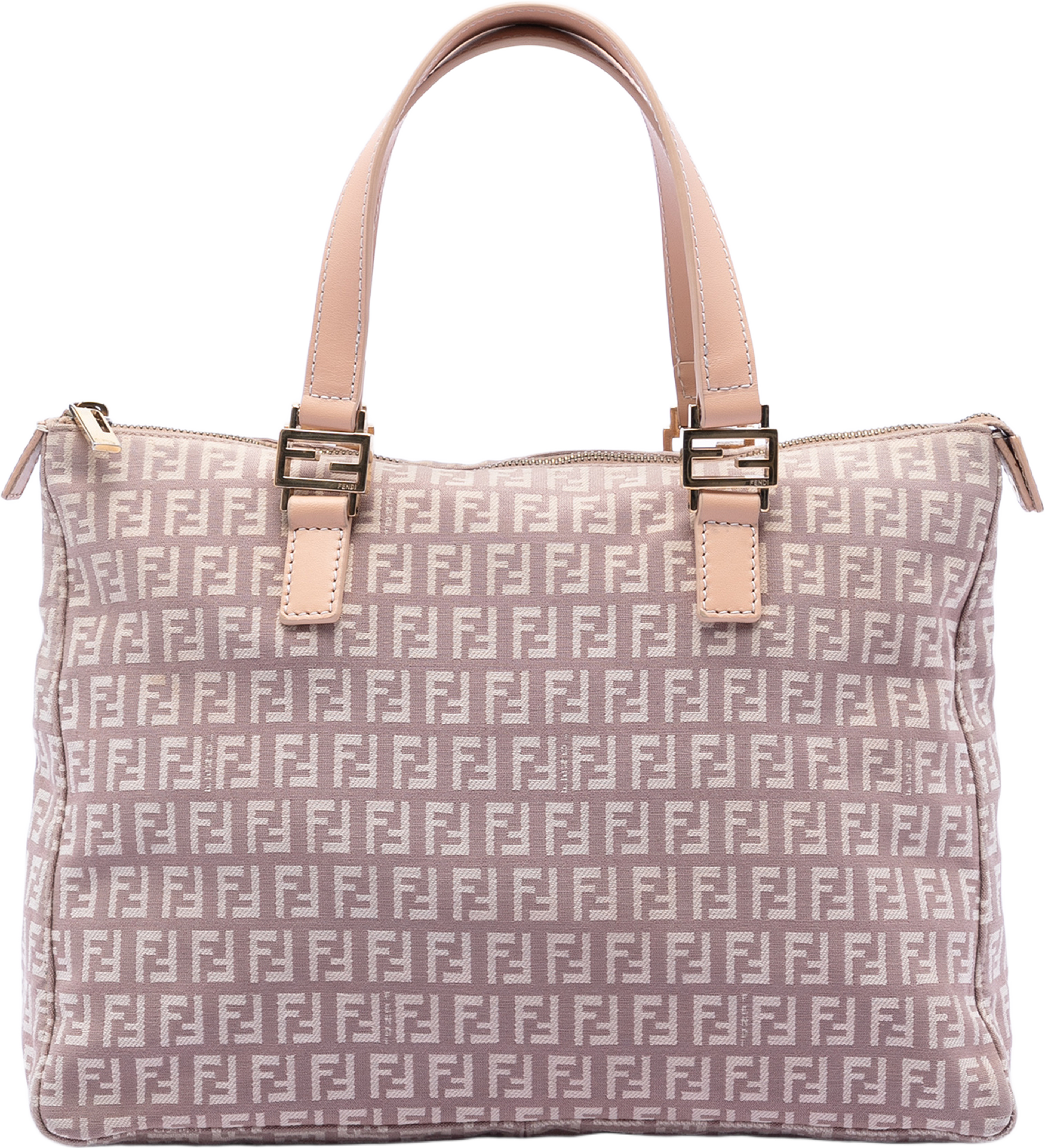 Fendi Zucchino Canvas Tote, från Luxclusif, i färgen purple. Klicka för att öppna bilden i stort format