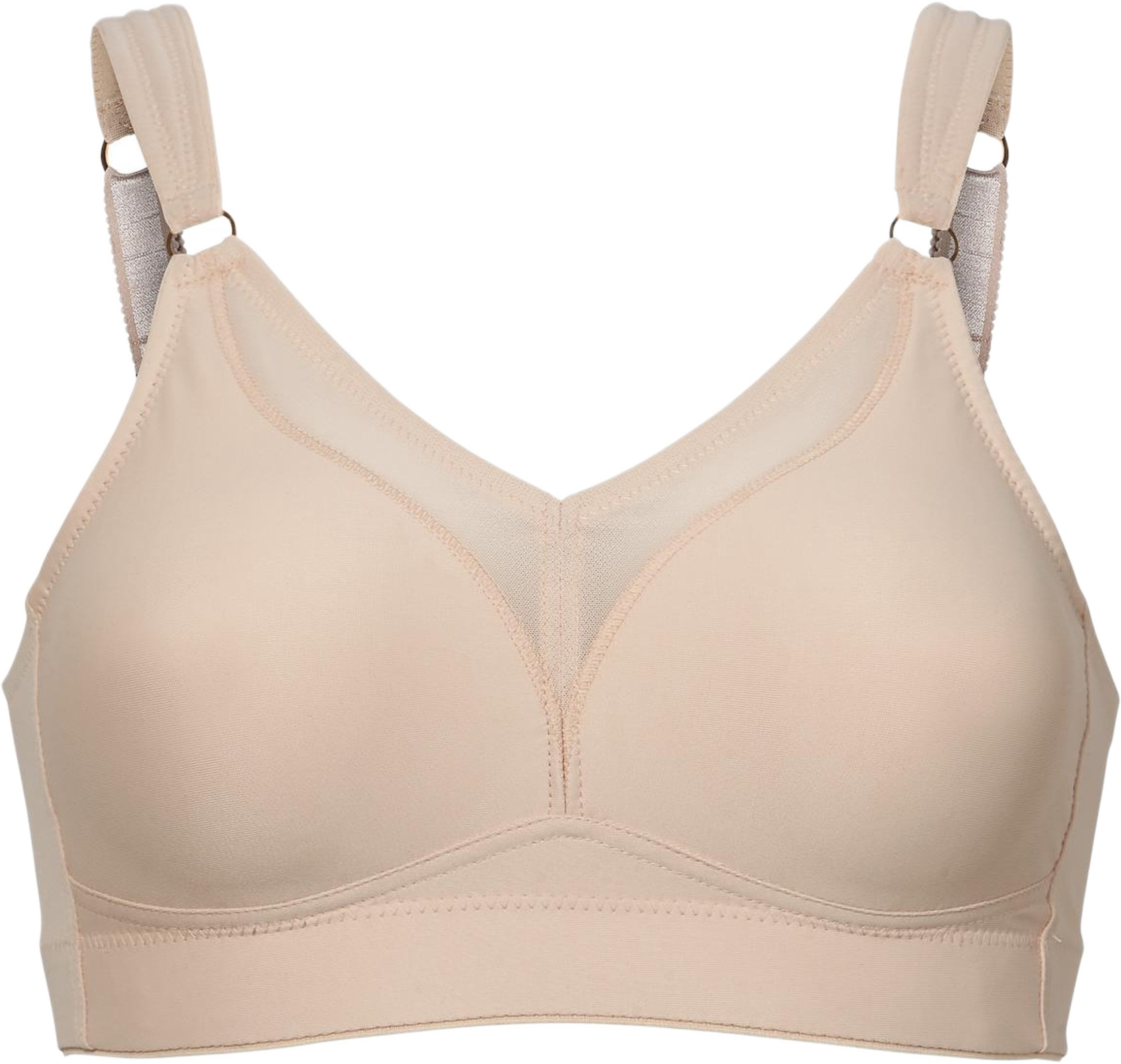 True Curves Bh Utan Bygel, Coolmax, från Swegmark, i färgen beige. Klicka för att öppna bilden i stort format