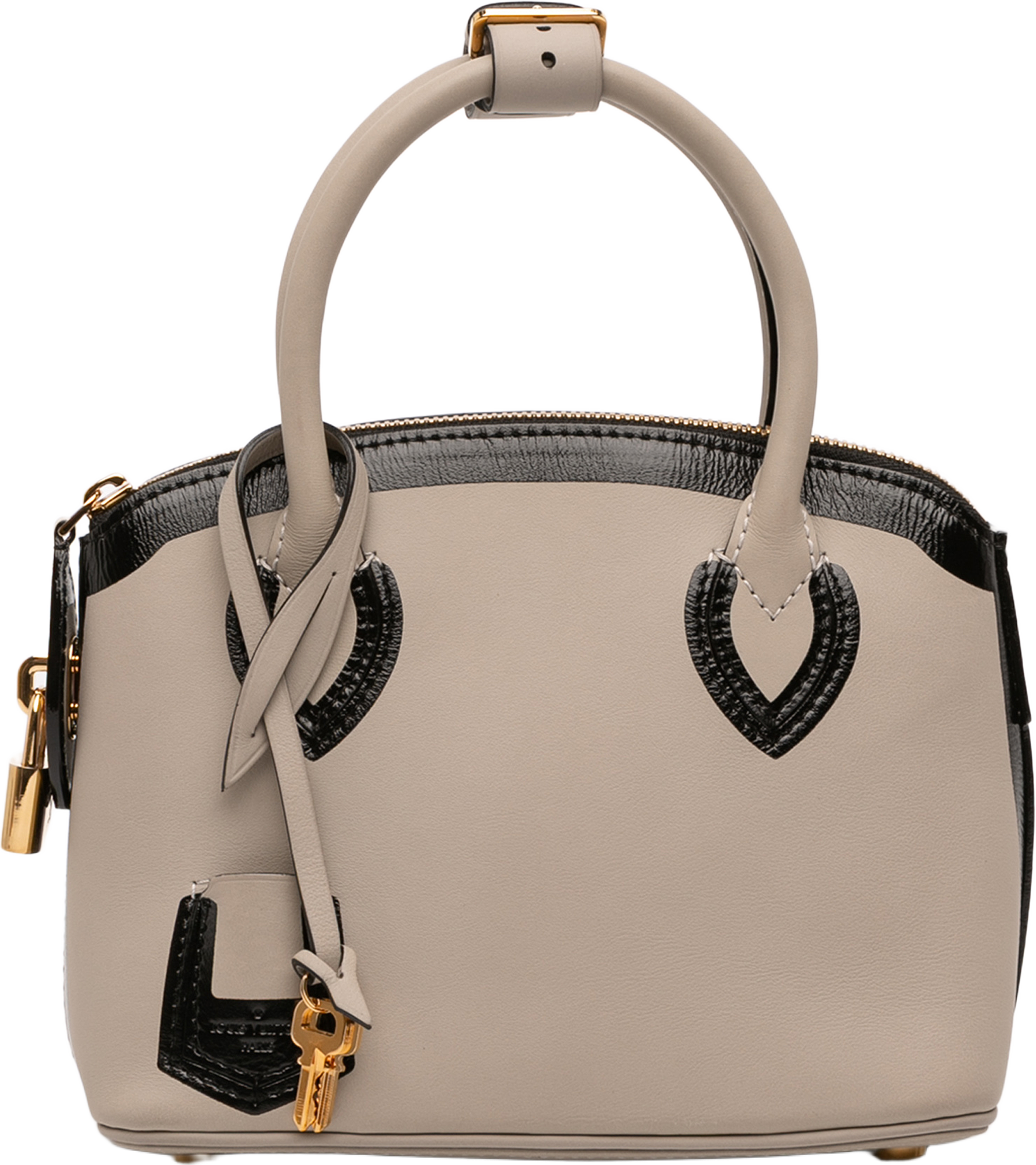 Louis Vuitton Cuir Obsession Lockit Bb, från Luxclusif, i färgen gray. Klicka för att öppna bilden i stort format