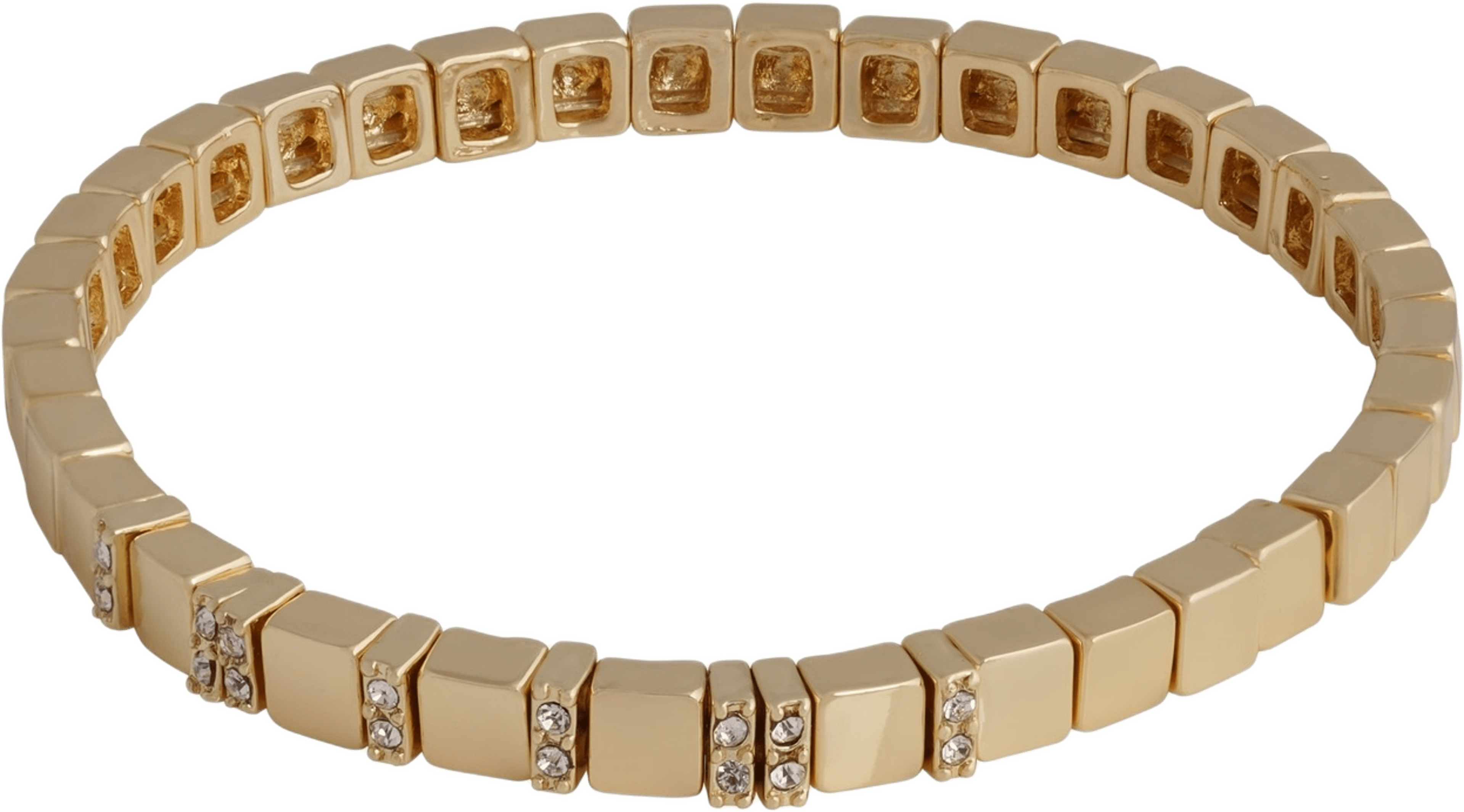 Brick Small Elastic Crystal Brace, från SNÖ of Sweden, i färgen g/clear. Klicka för att öppna bilden i stort format