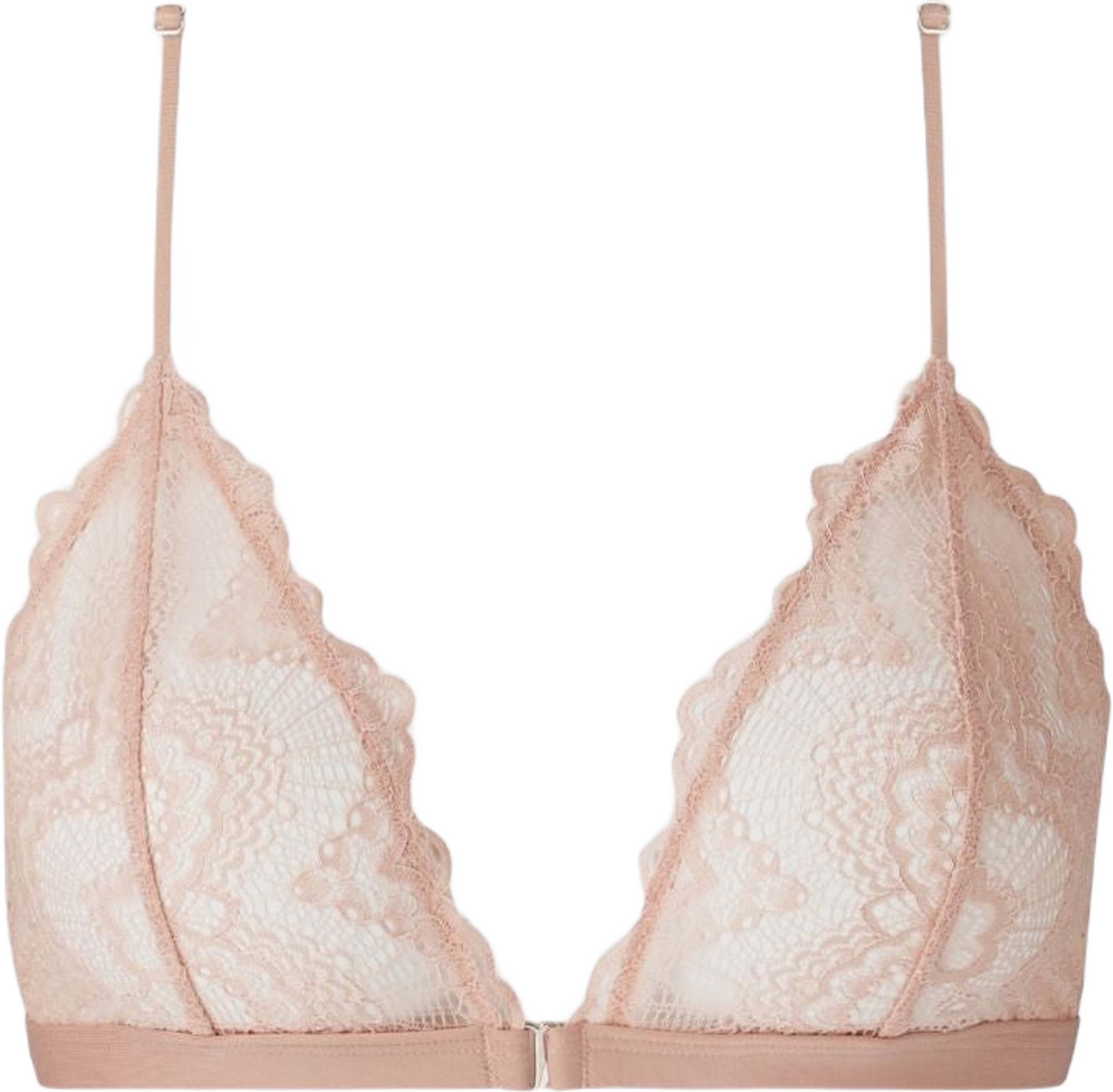 Lace Racerback Triangle Bralette