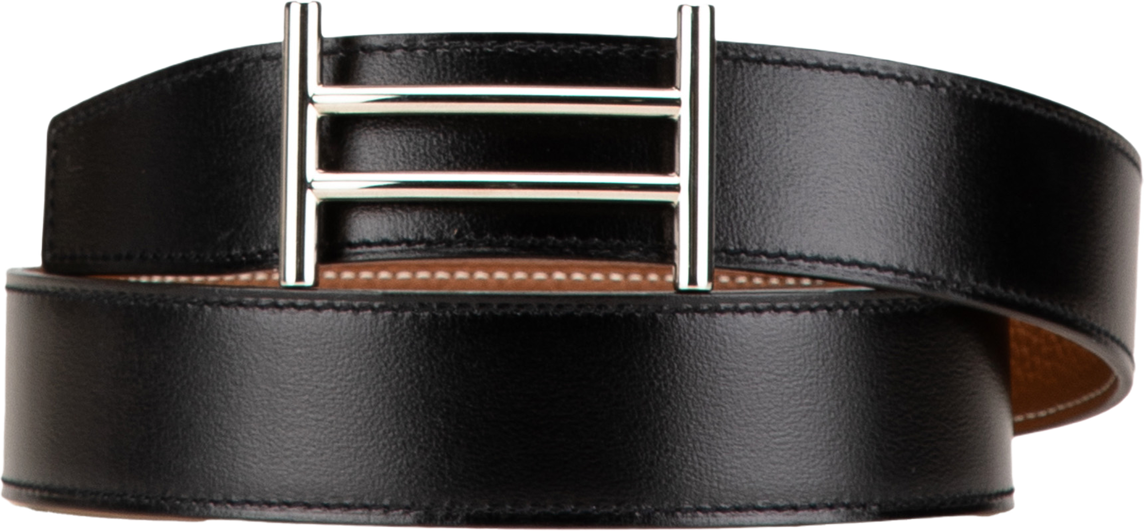 Hermès Leather Rider Reversible Belt