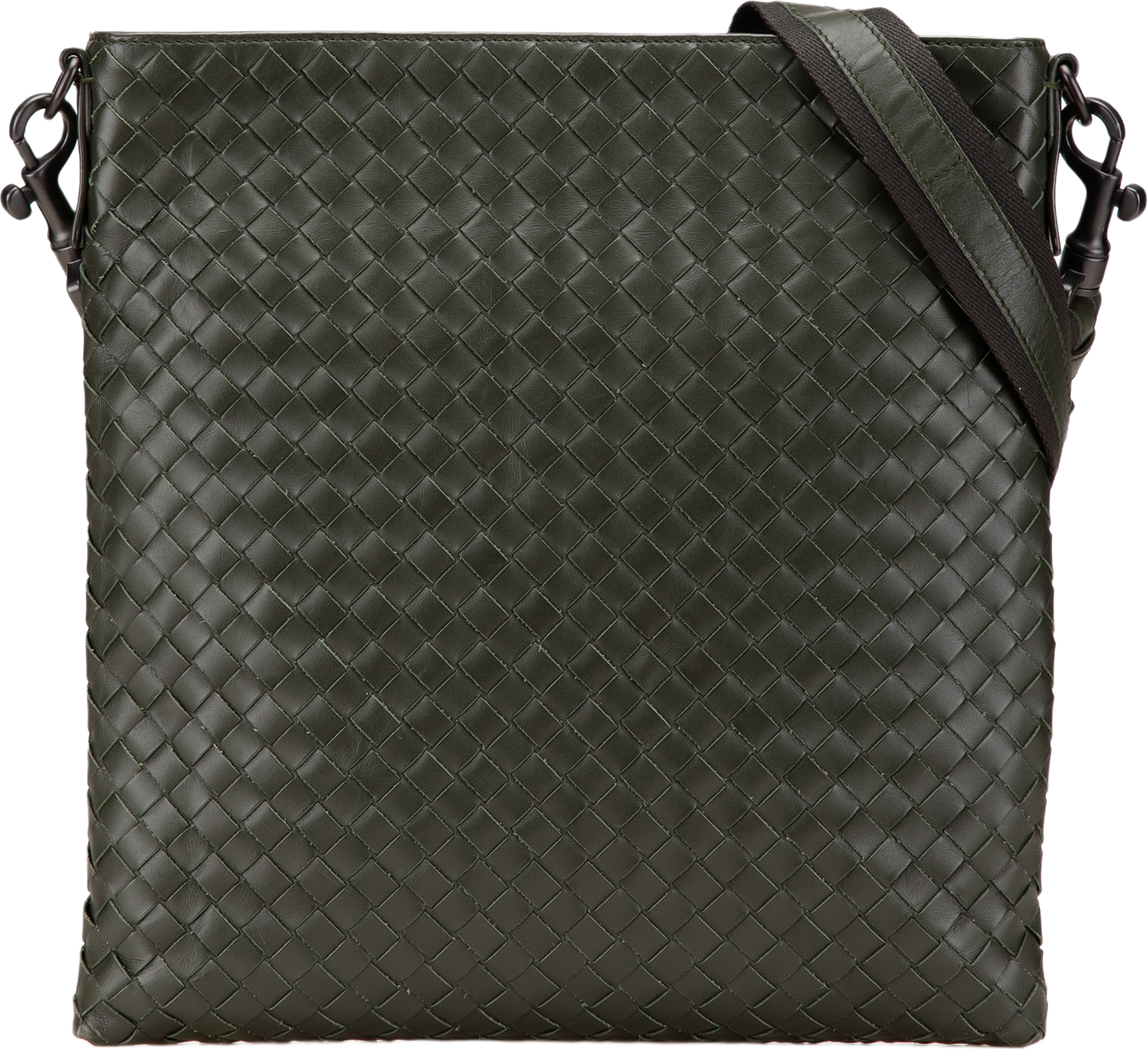 Bottega Veneta Leather Intrecciato Crossbody