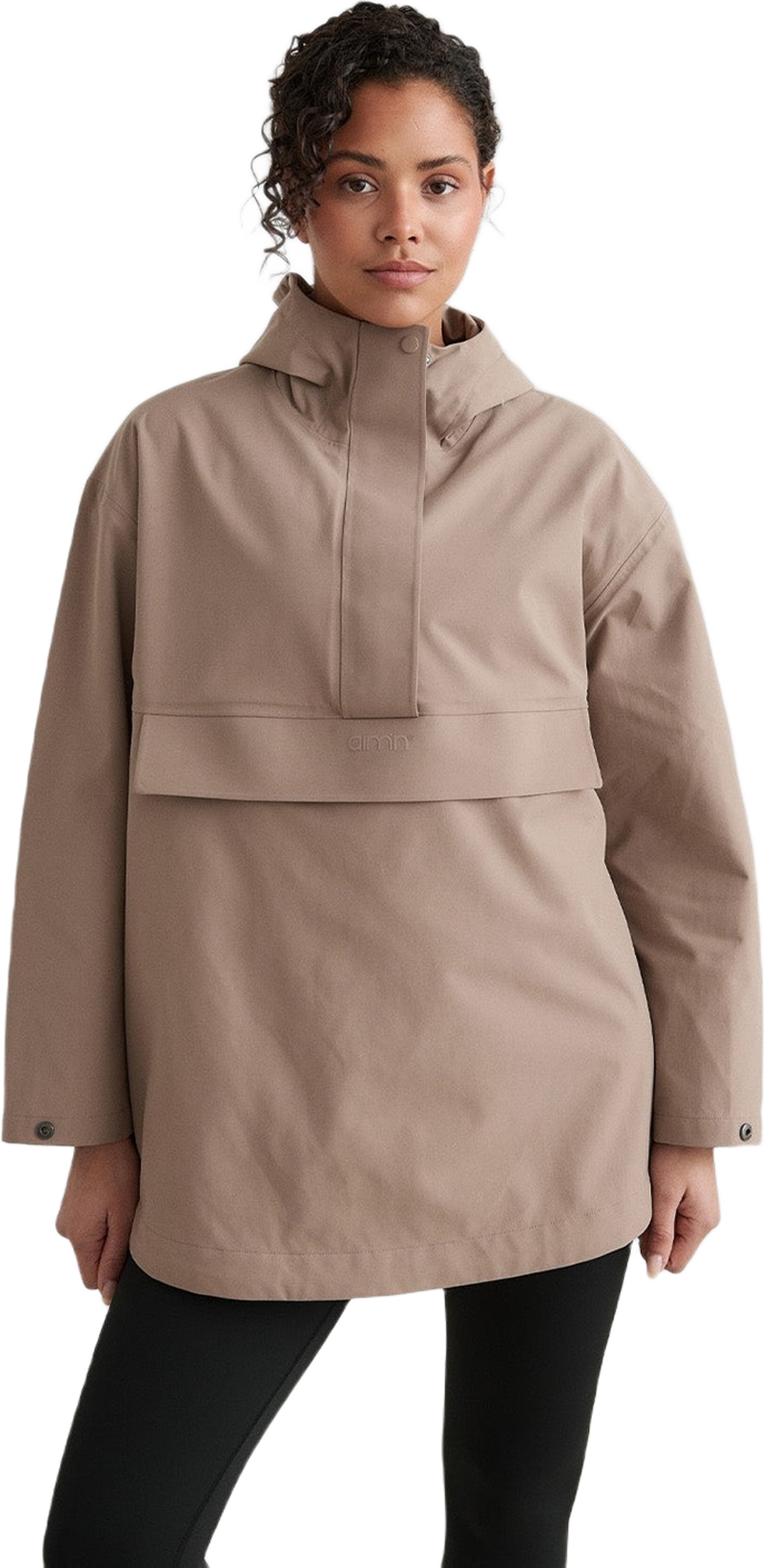 Espresso Waterproof Oversized Anorak