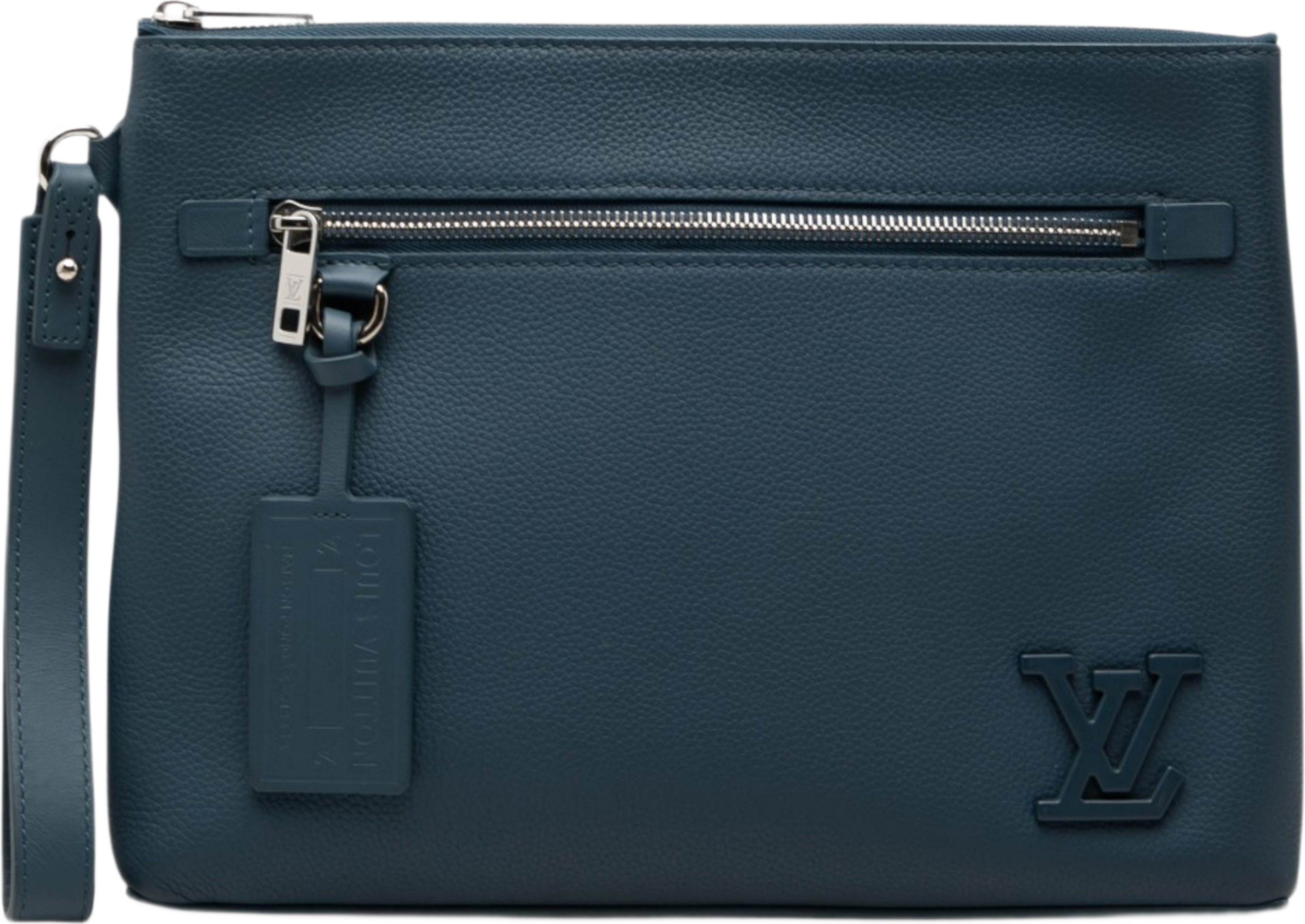 Louis Vuitton Aerogram Takeoff Ipad Pouch, från Luxclusif, i färgen blue. Klicka för att öppna bilden i stort format