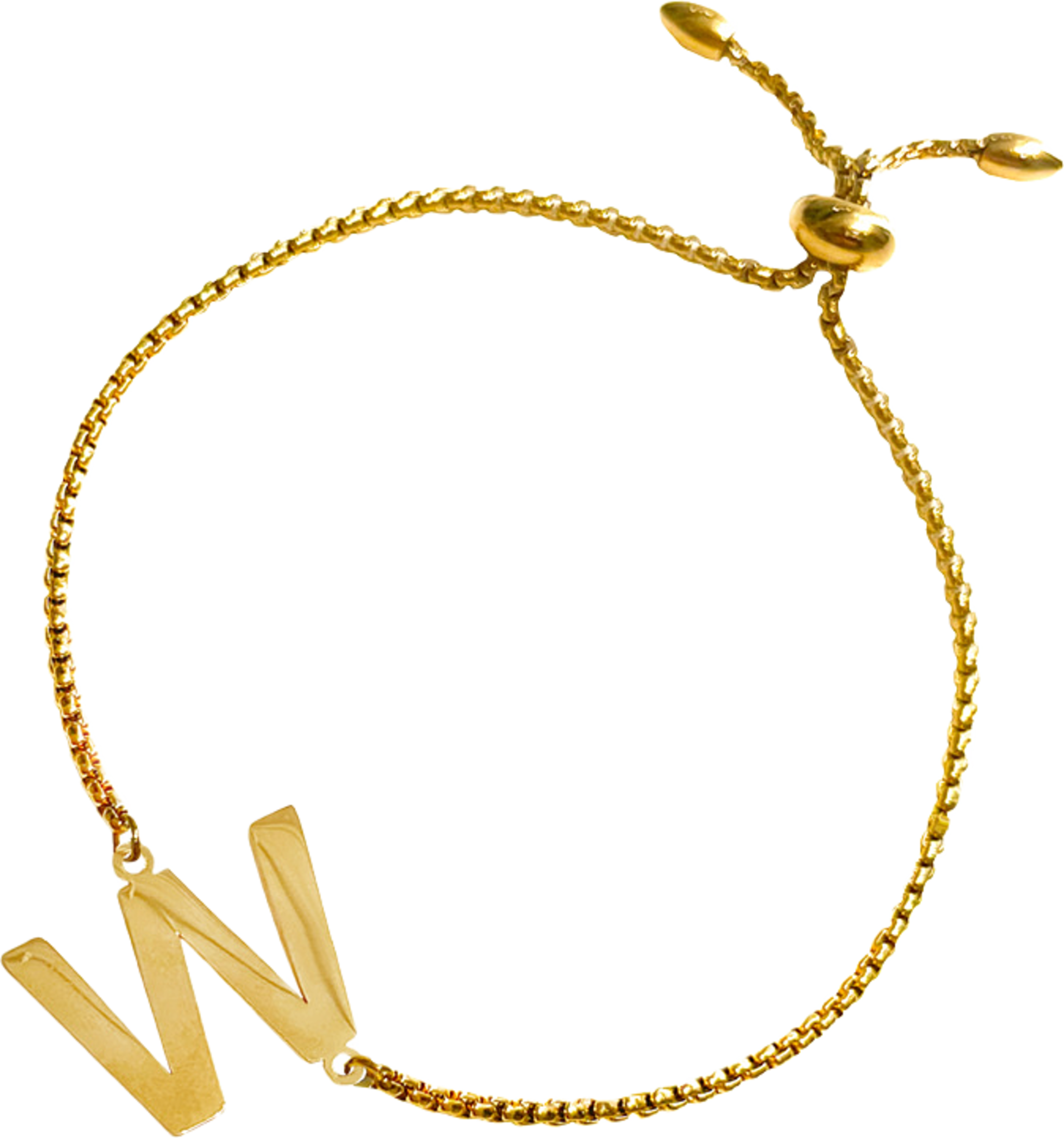 New Identity Bracelet D Gold