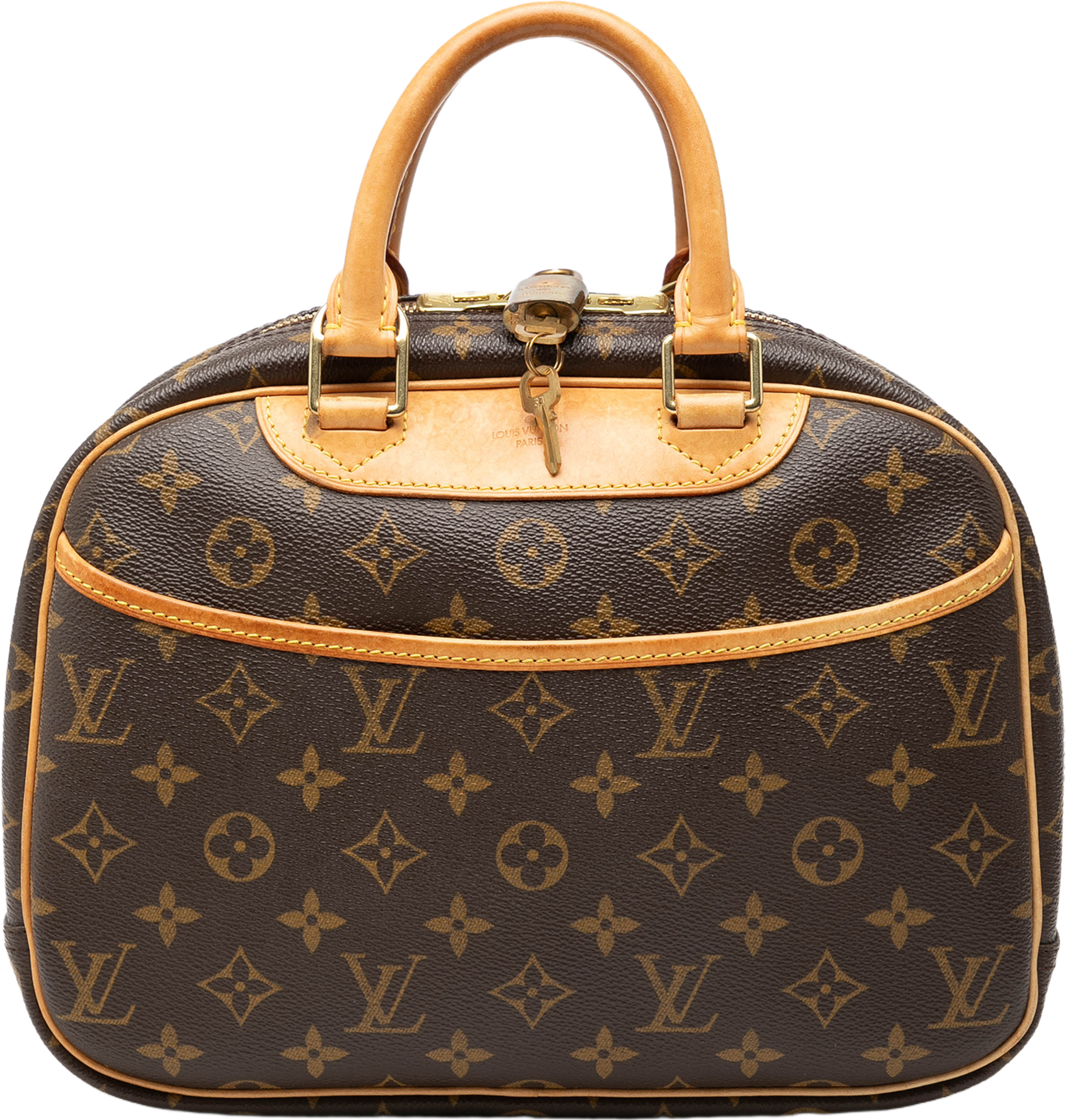 Louis Vuitton Monogram Trouville, från Luxclusif, i färgen brown. Klicka för att öppna bilden i stort format