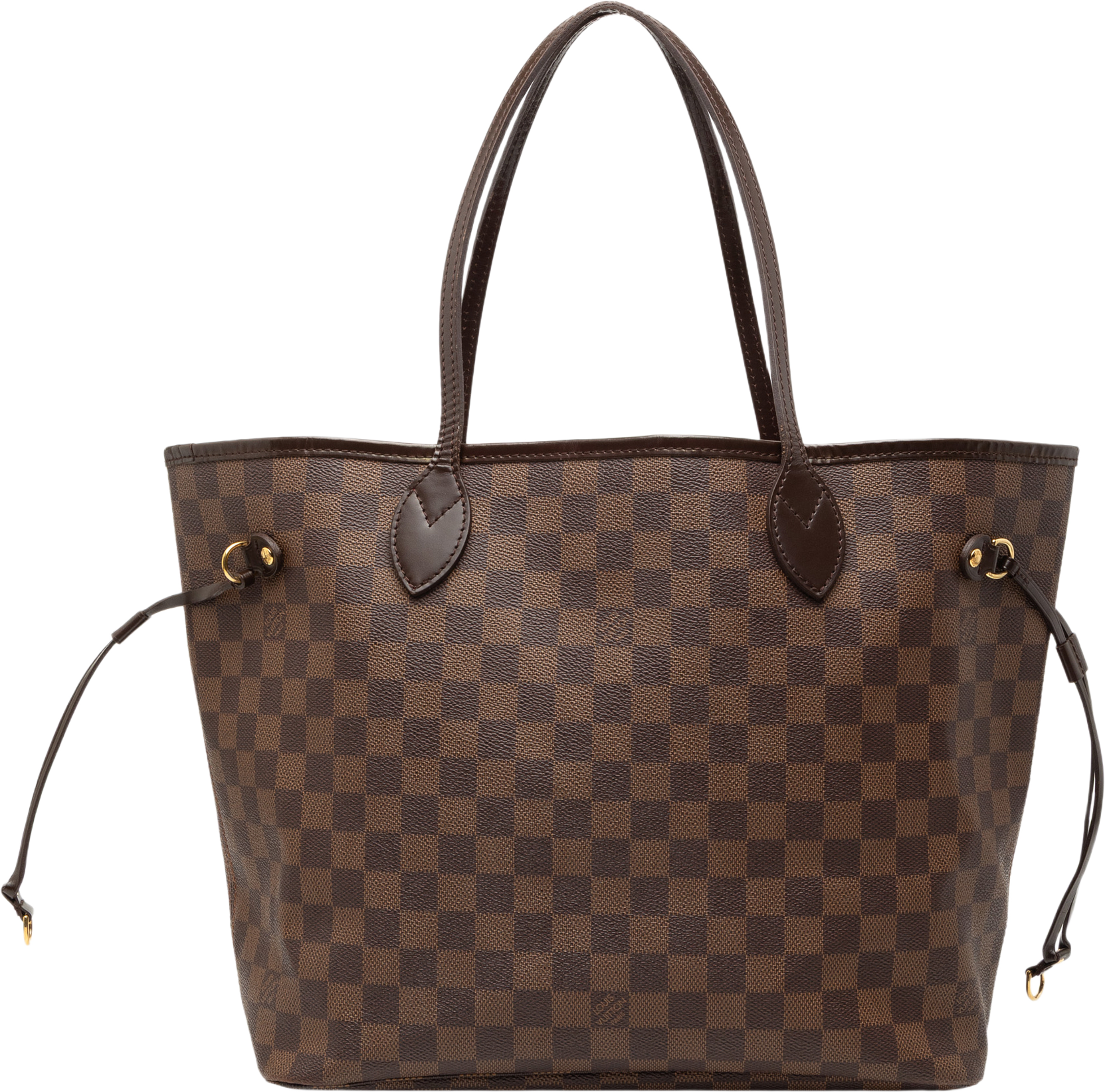 Louis Vuitton Damier Ebene Neverfull Mm, från Luxclusif, i färgen brown. Klicka för att öppna bilden i stort format