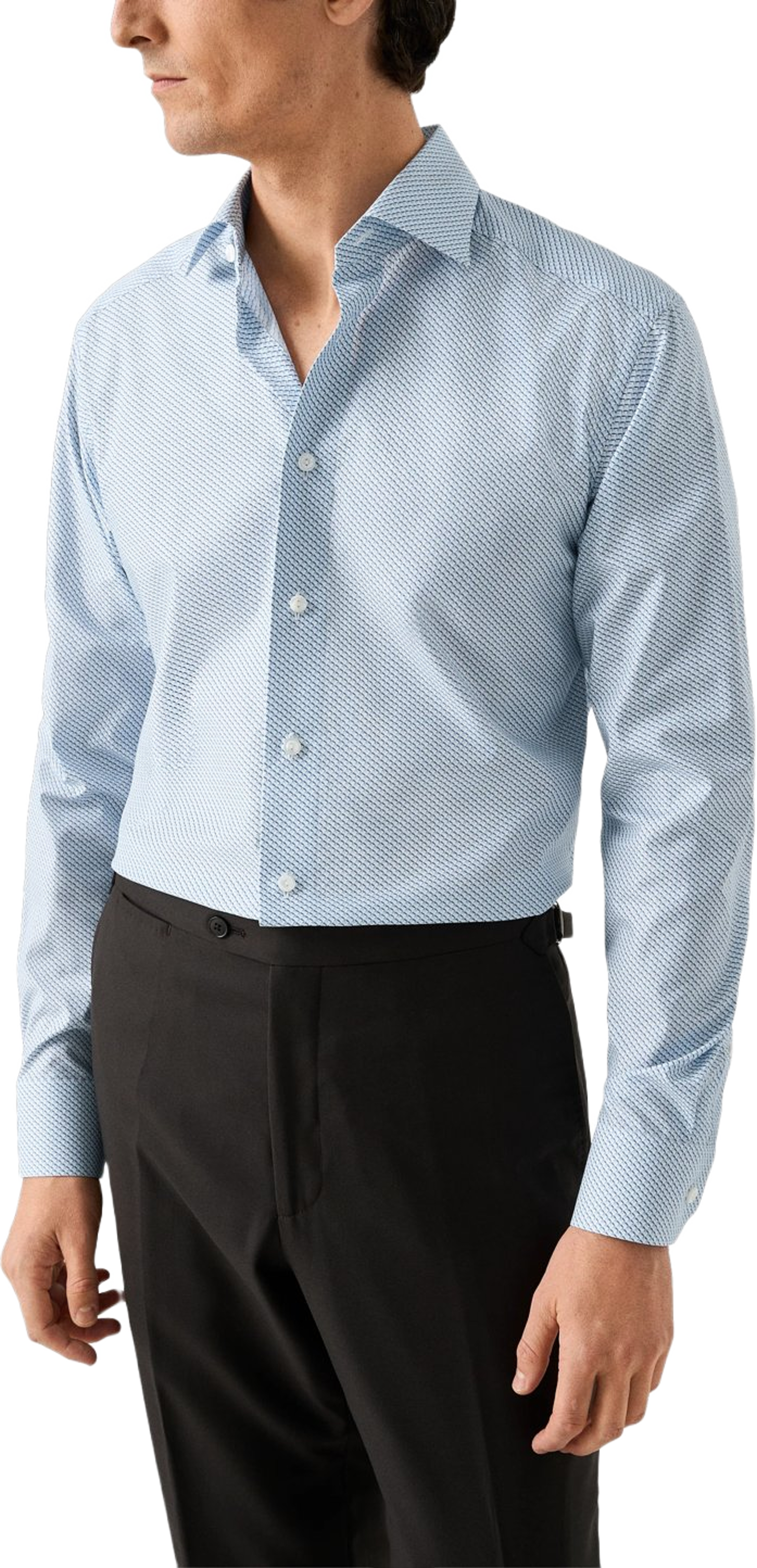 Fine Twill-skjorta Slim Fit
