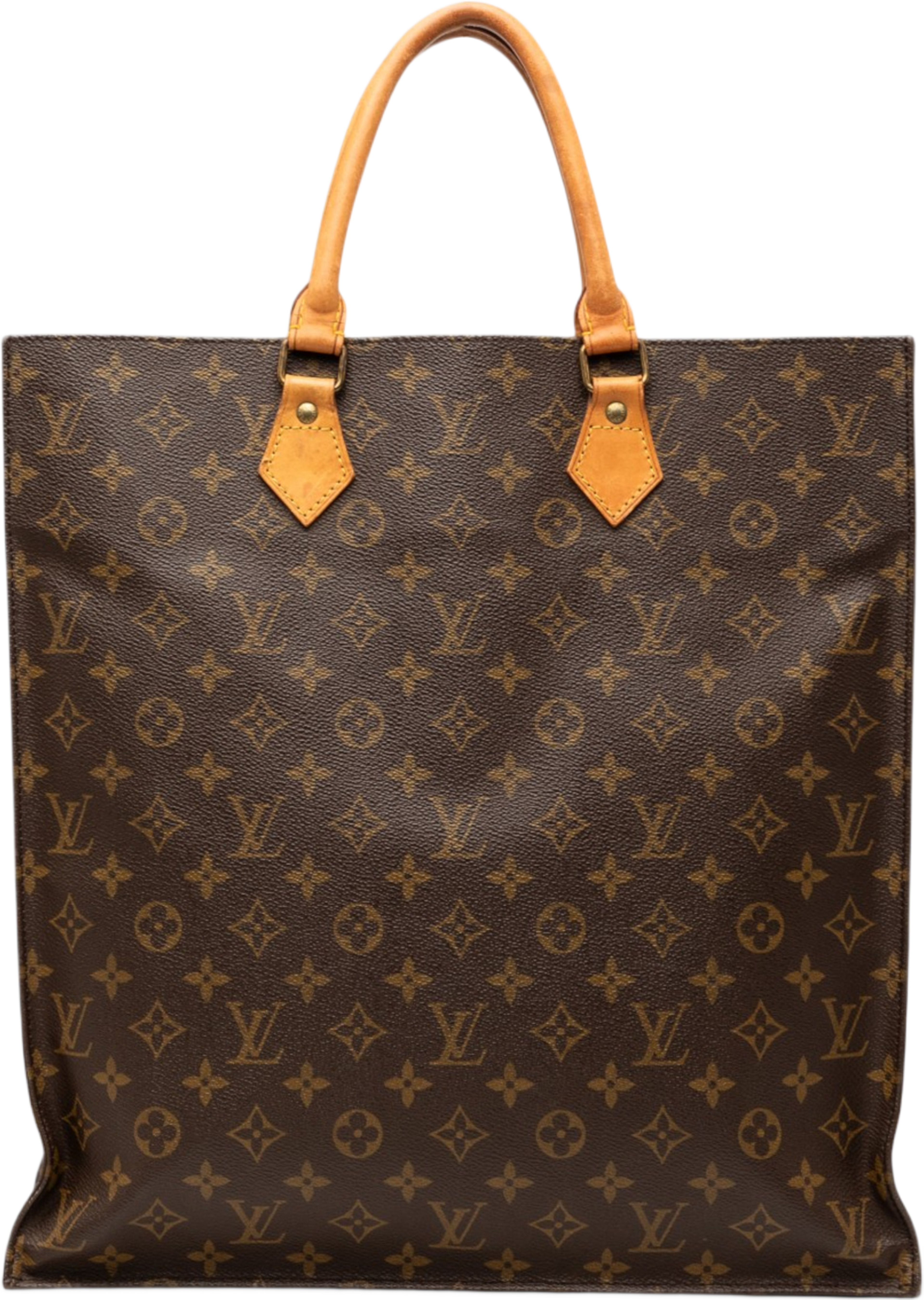 Louis Vuitton Monogram Sac Plat, från Luxclusif, i färgen brown. Klicka för att öppna bilden i stort format