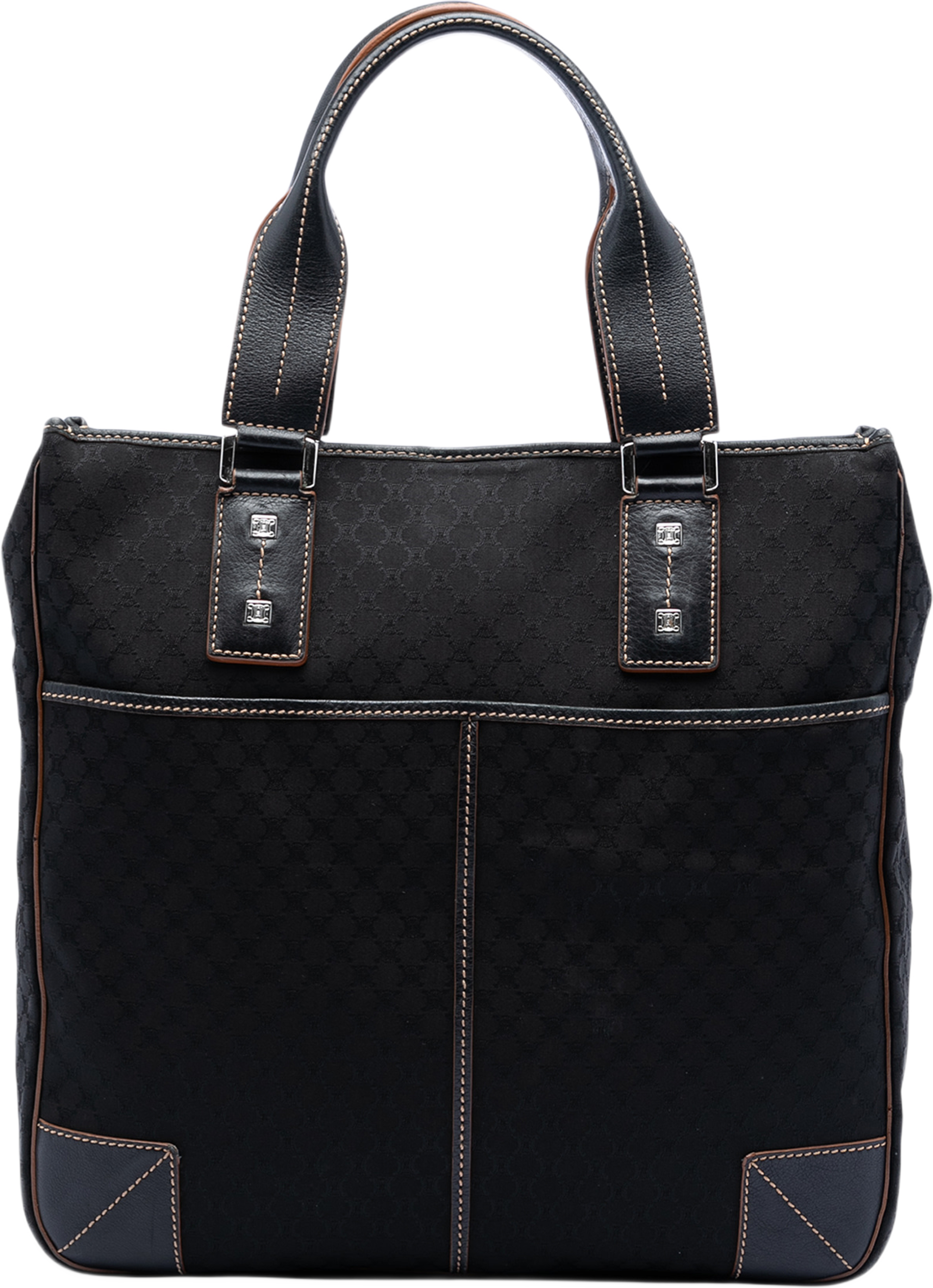 Celine Macadam Canvas Tote, från Luxclusif, i färgen black. Klicka för att öppna bilden i stort format