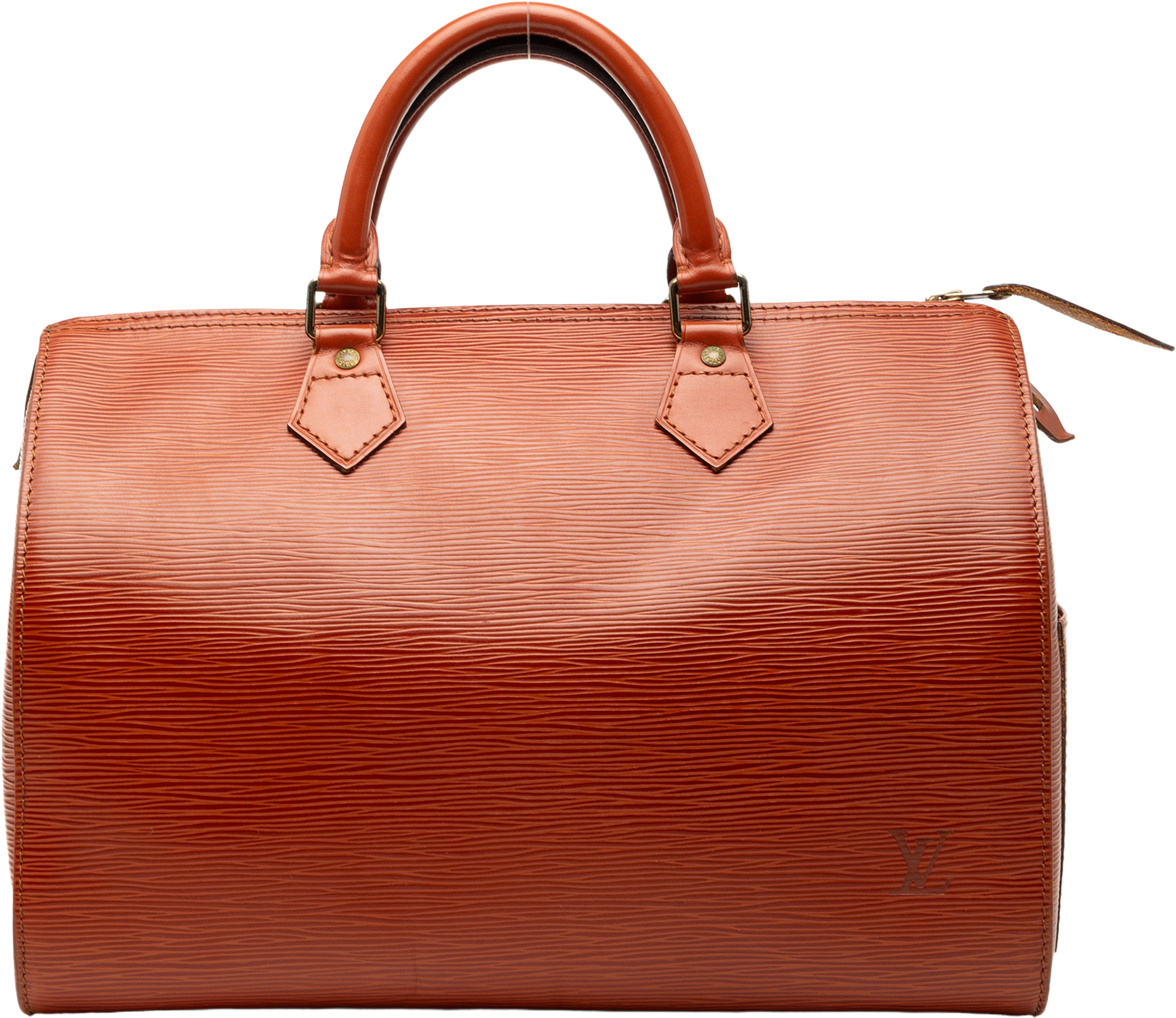 Louis Vuitton Epi Speedy 30, från Luxclusif, i färgen brown. Klicka för att öppna bilden i stort format