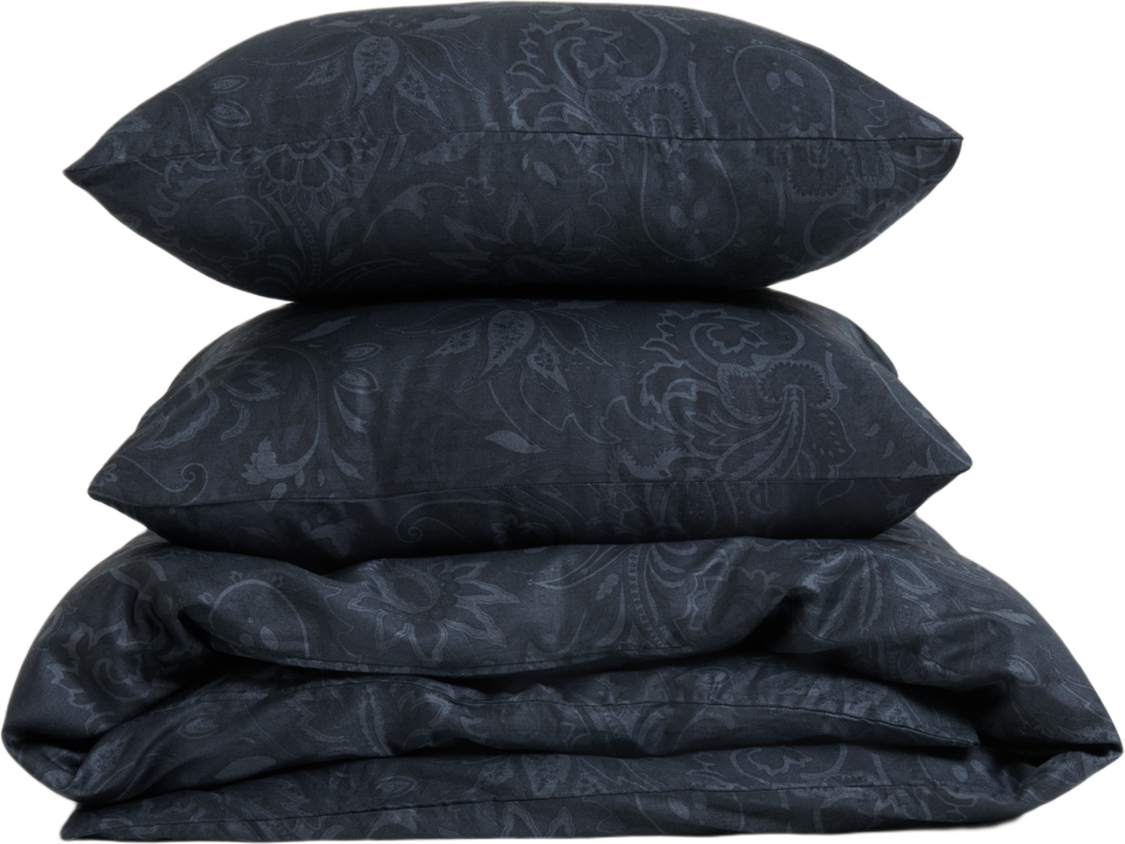 Bäddset Arkipelag Pattern Dubbelt Navy 220x220cm Med 2st Örngott 50x60cm