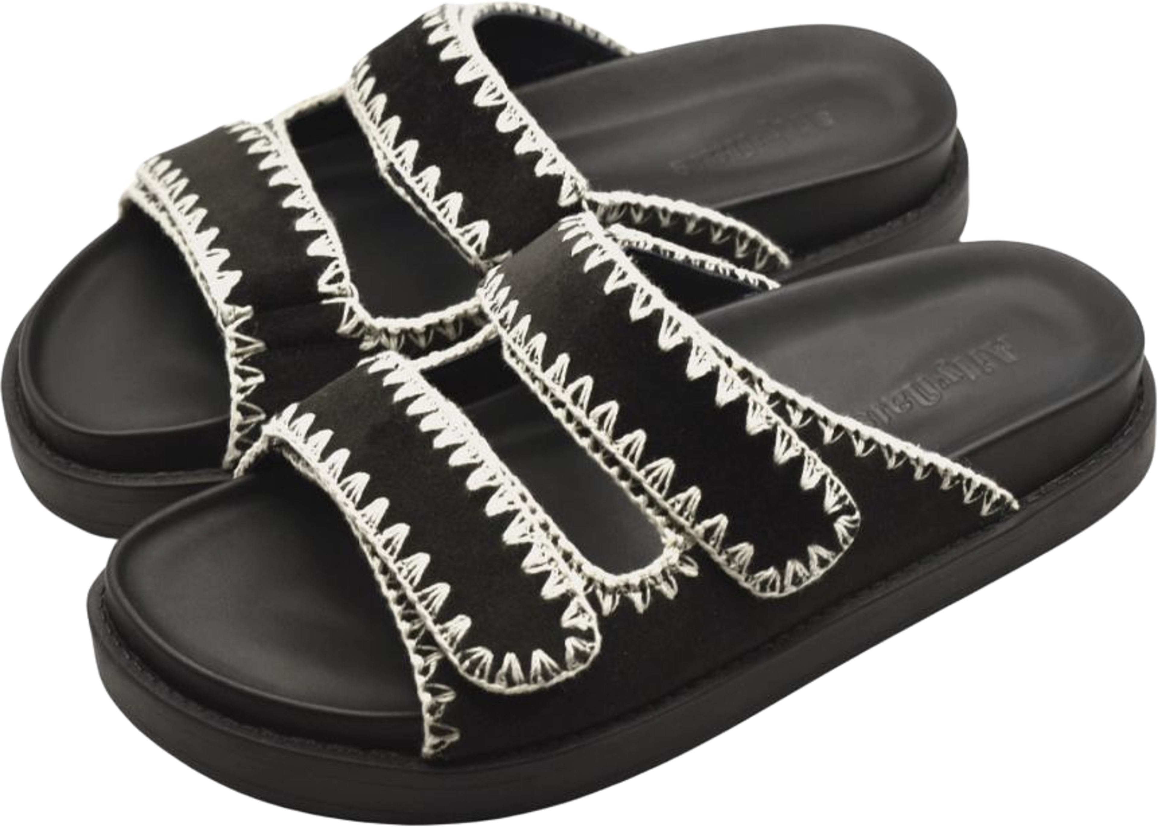 Slip-in Sandal Sara Sammet Svart, från Ailyflats, i färgen black. Klicka för att öppna bilden i stort format