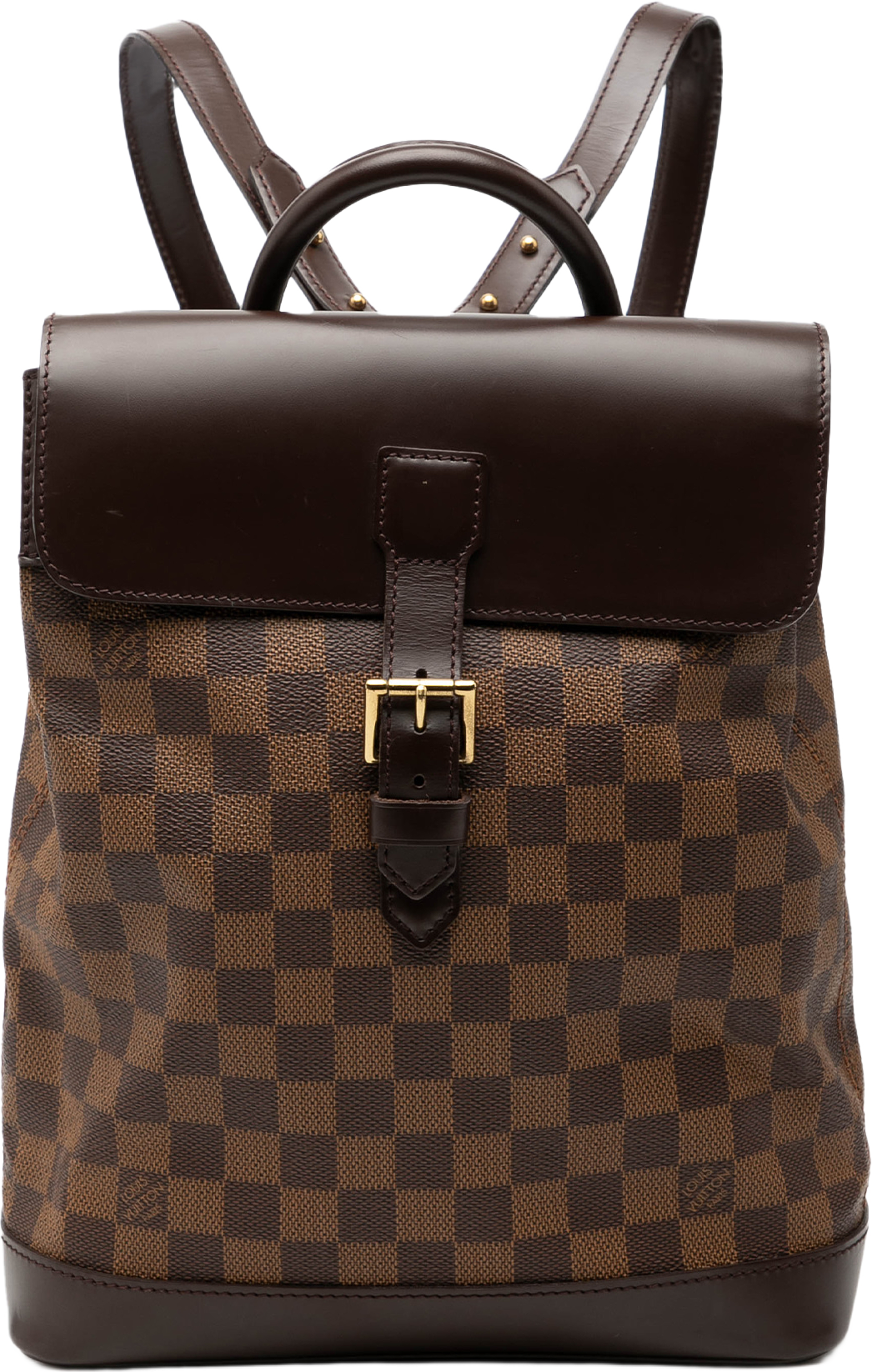 Louis Vuitton Damier Ebene Soho, från Luxclusif, i färgen brown. Klicka för att öppna bilden i stort format