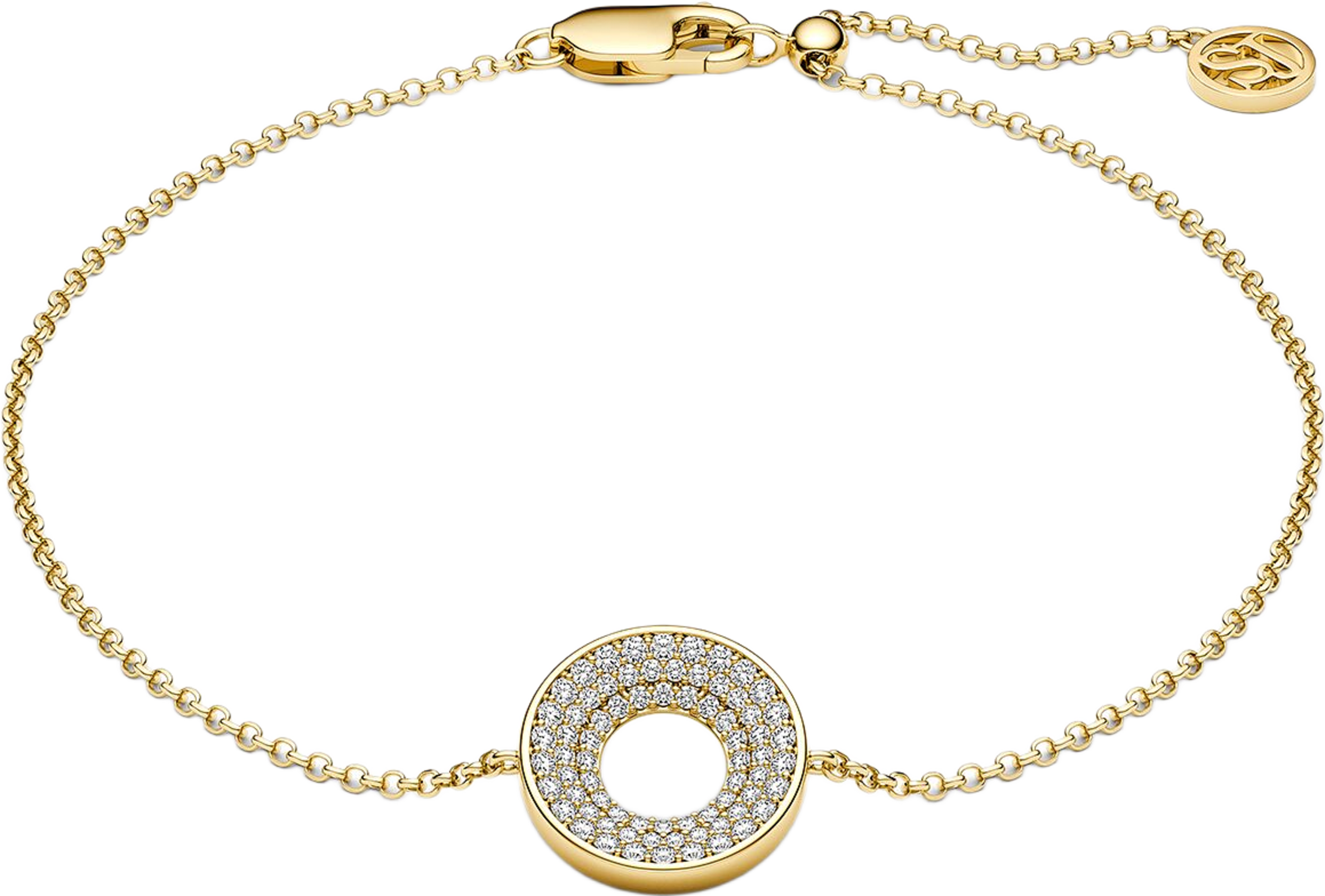 Melzo Bracelet, från Sif Jakobs Jewellery, i färgen gold. Klicka för att öppna bilden i stort format