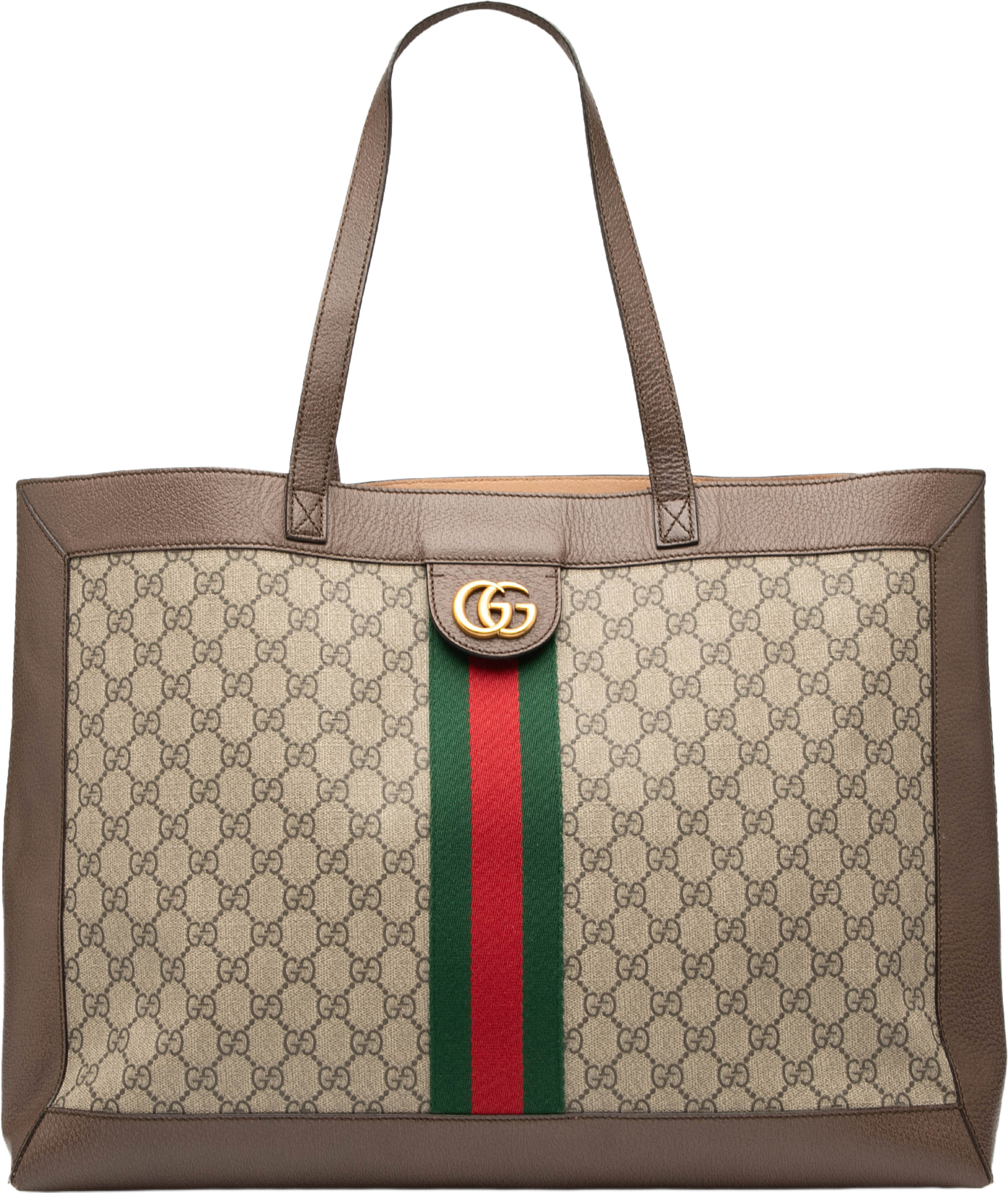 Gucci Gg Supreme Ophidia Tote, från Luxclusif, i färgen beige. Klicka för att öppna bilden i stort format
