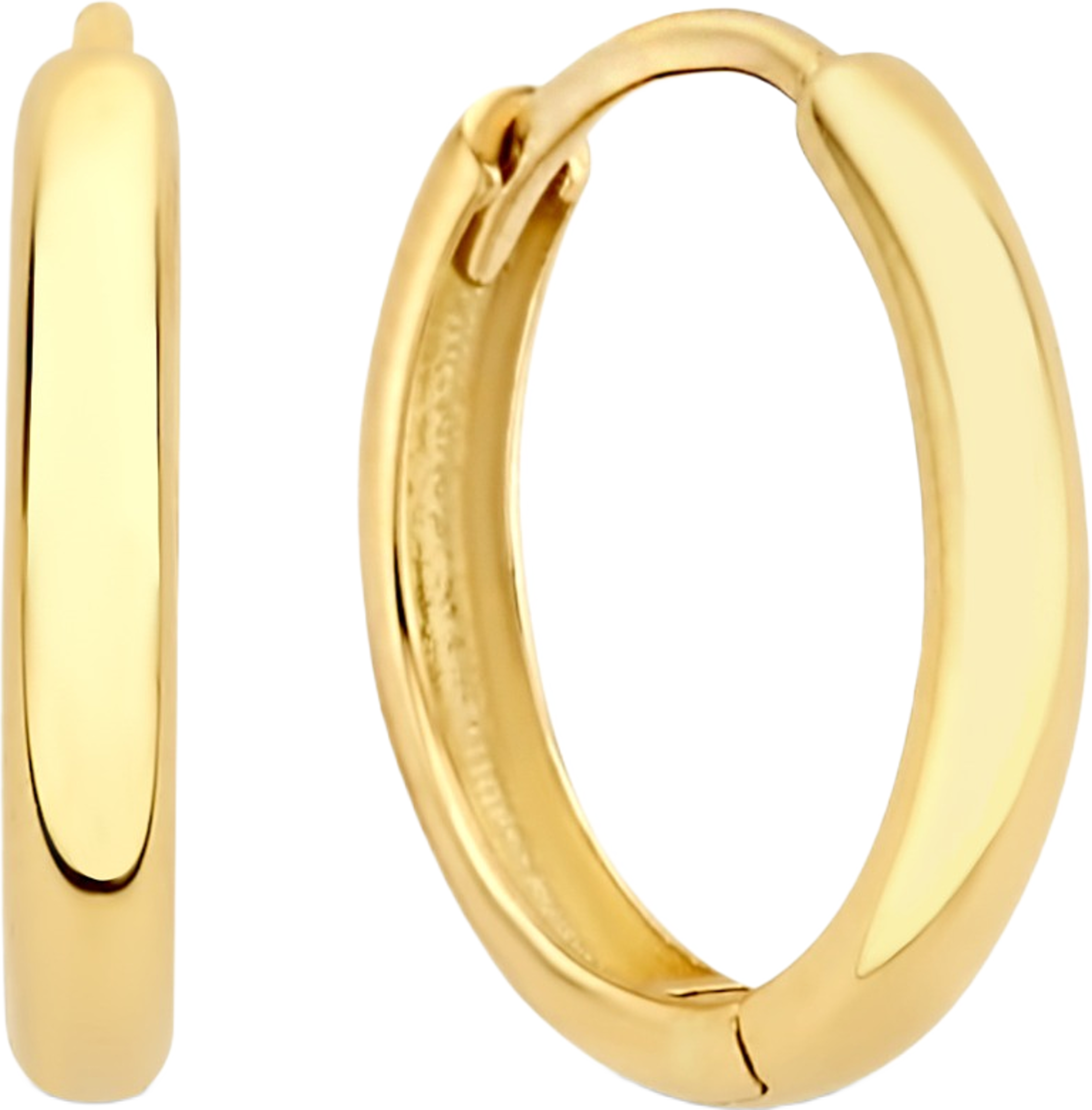 Rivoli 14 Karat Guld Creoler